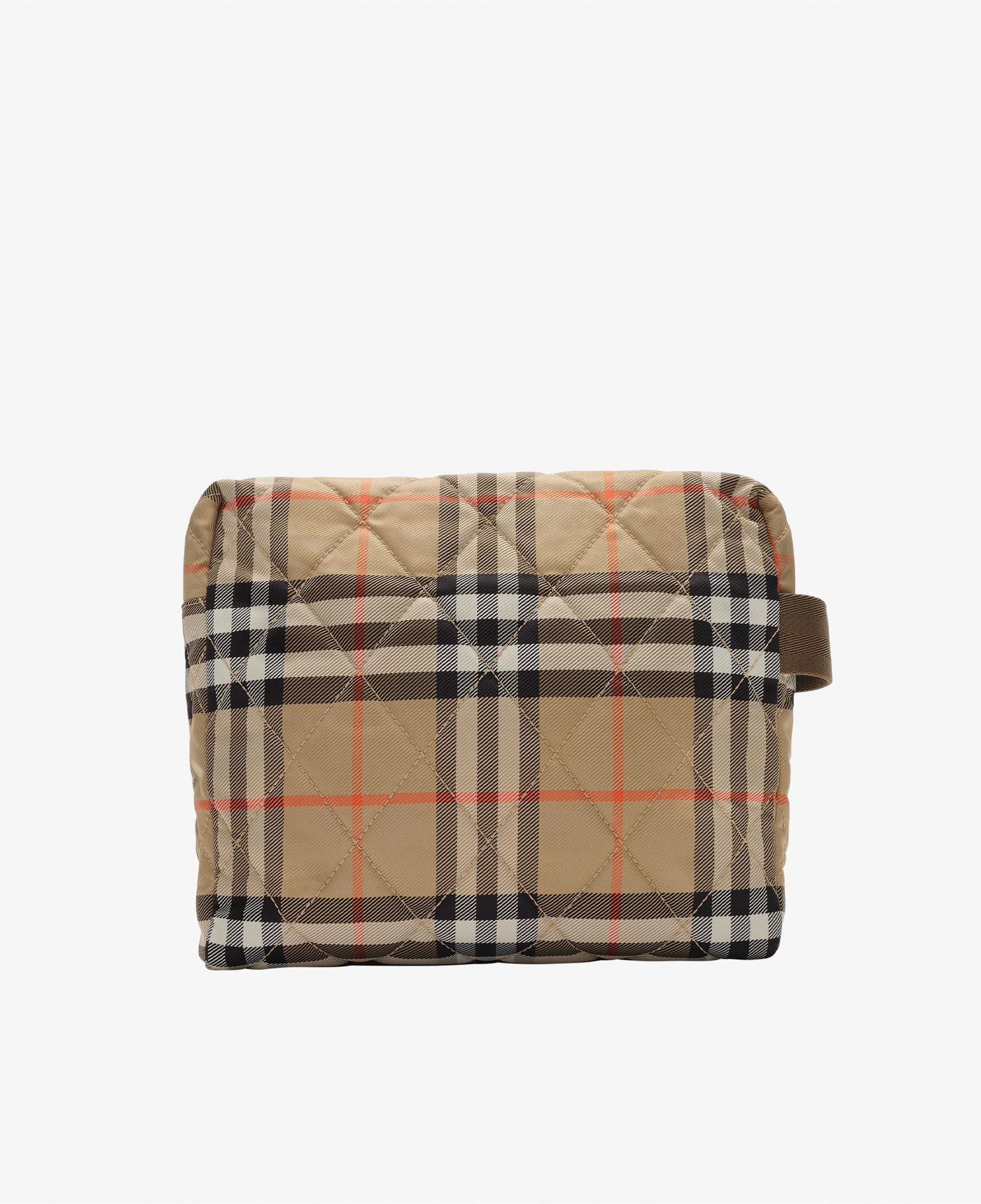 Burberry Check Cardiff Pouch Çocuk Bej El Çantası