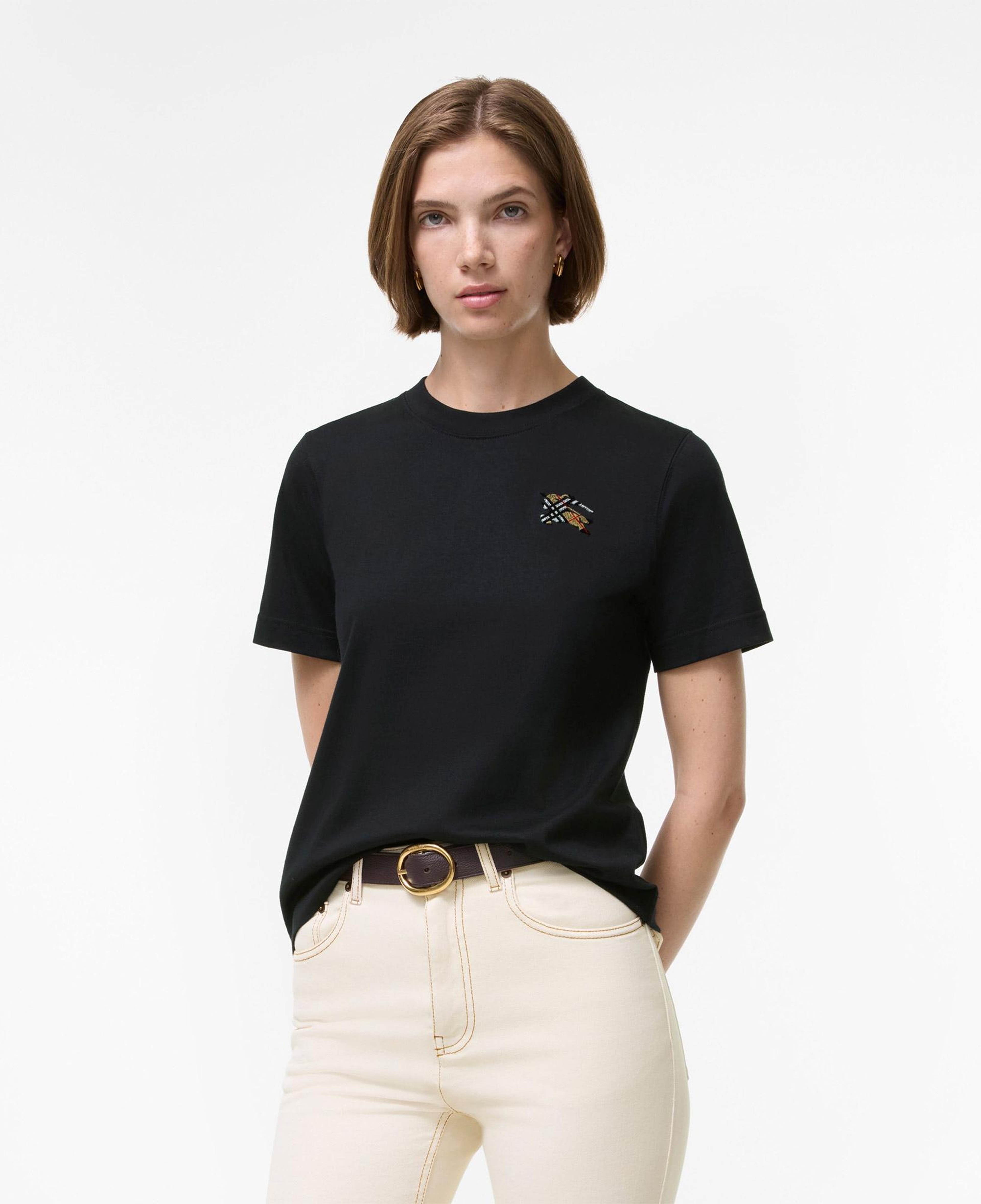Burberry Frankie Ekd Kadın Siyah T-Shirt