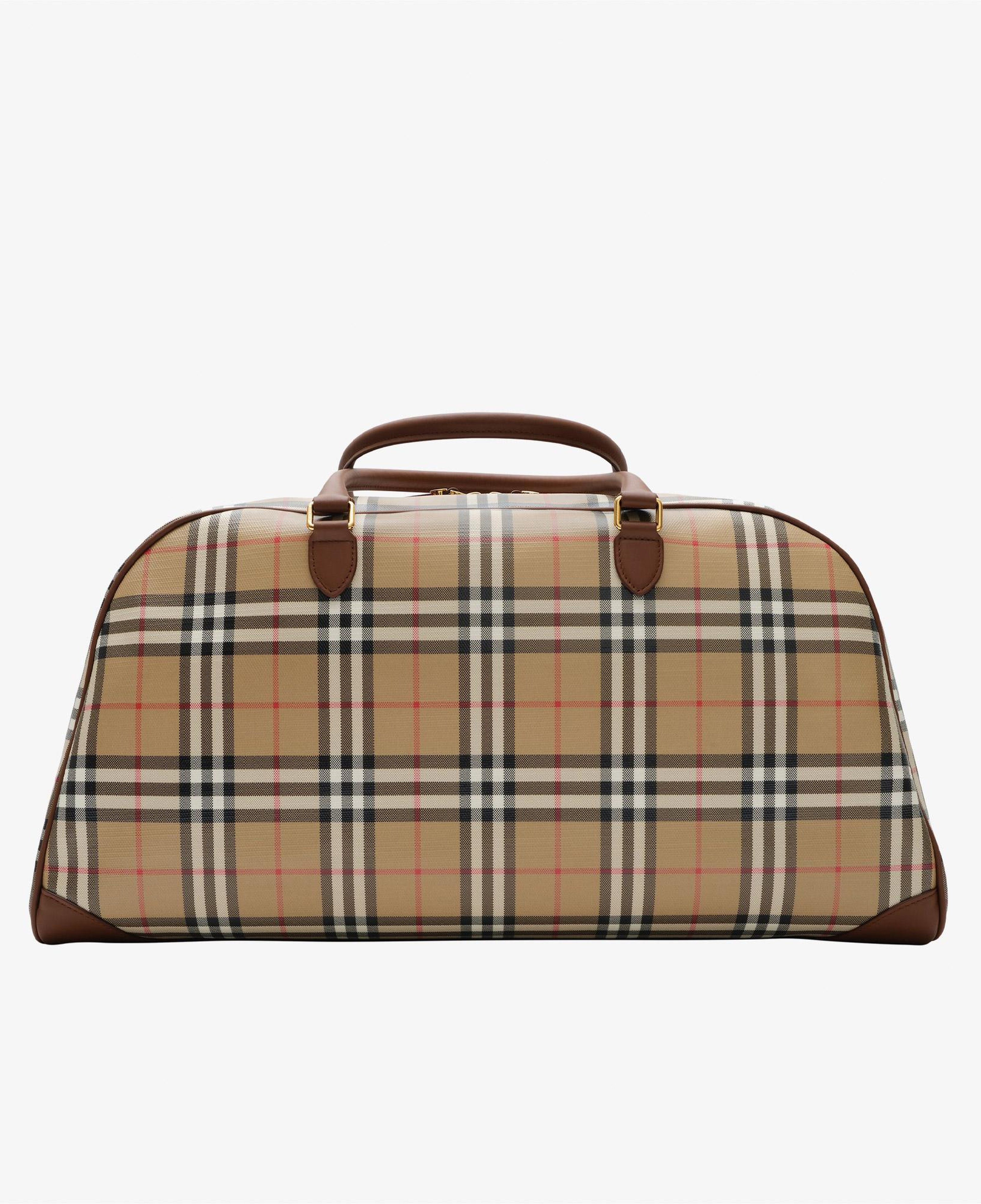 Burberry Holdall Soft Vintage Bin Erkek Bej Bavul