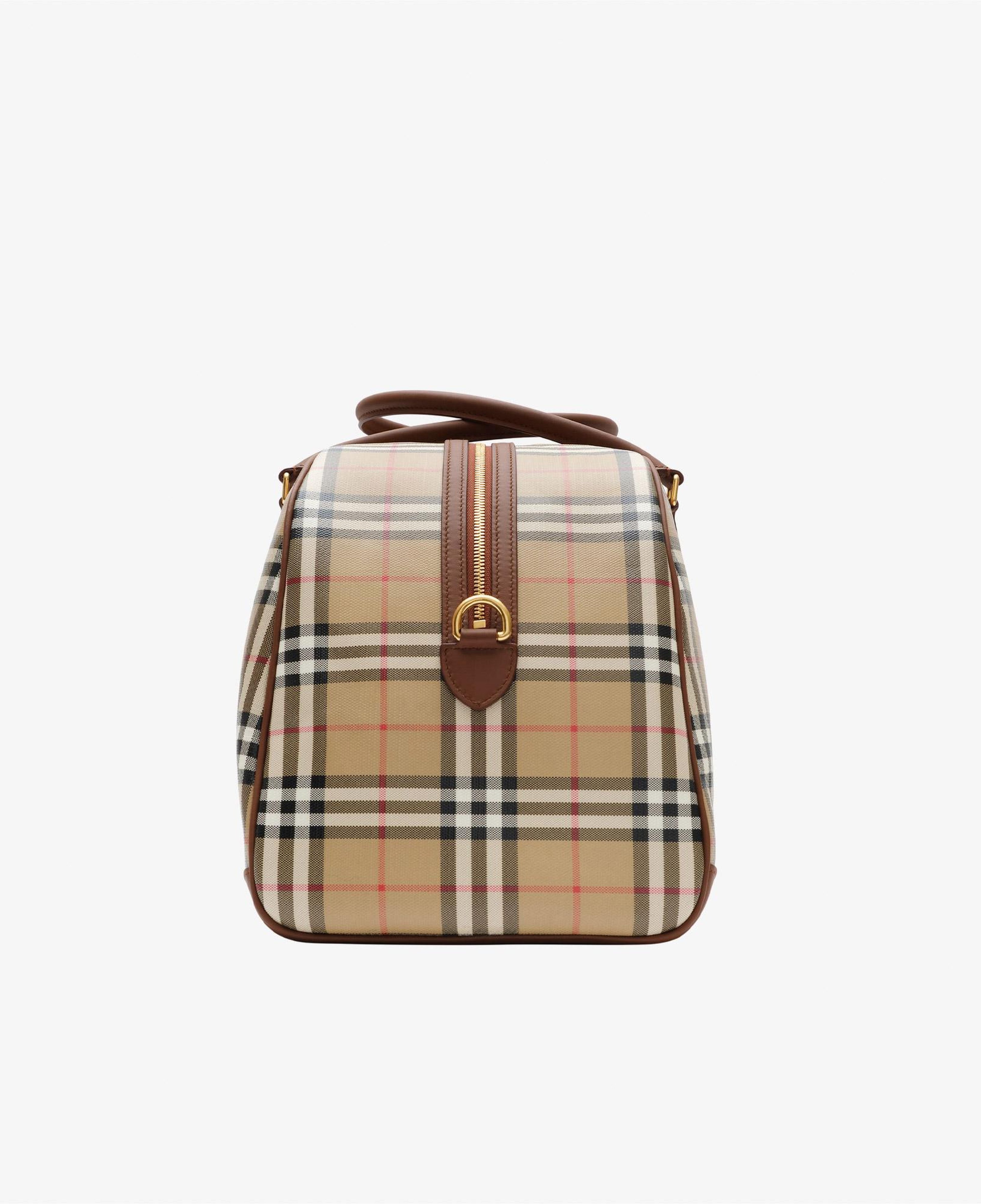 Burberry Holdall Soft Vintage Bin Erkek Bej Bavul