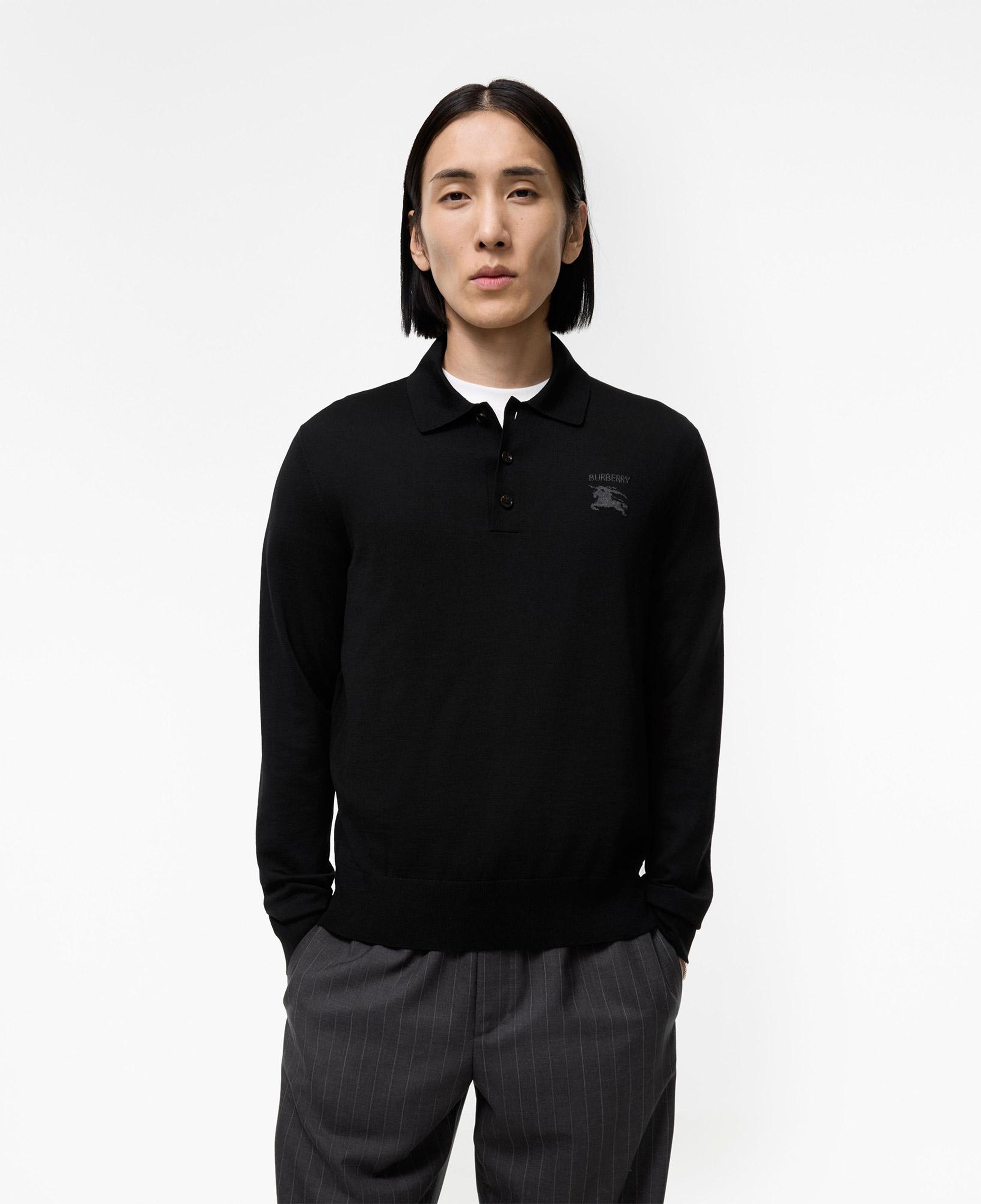 Burberry Emory Ekd Erkek Siyah Triko