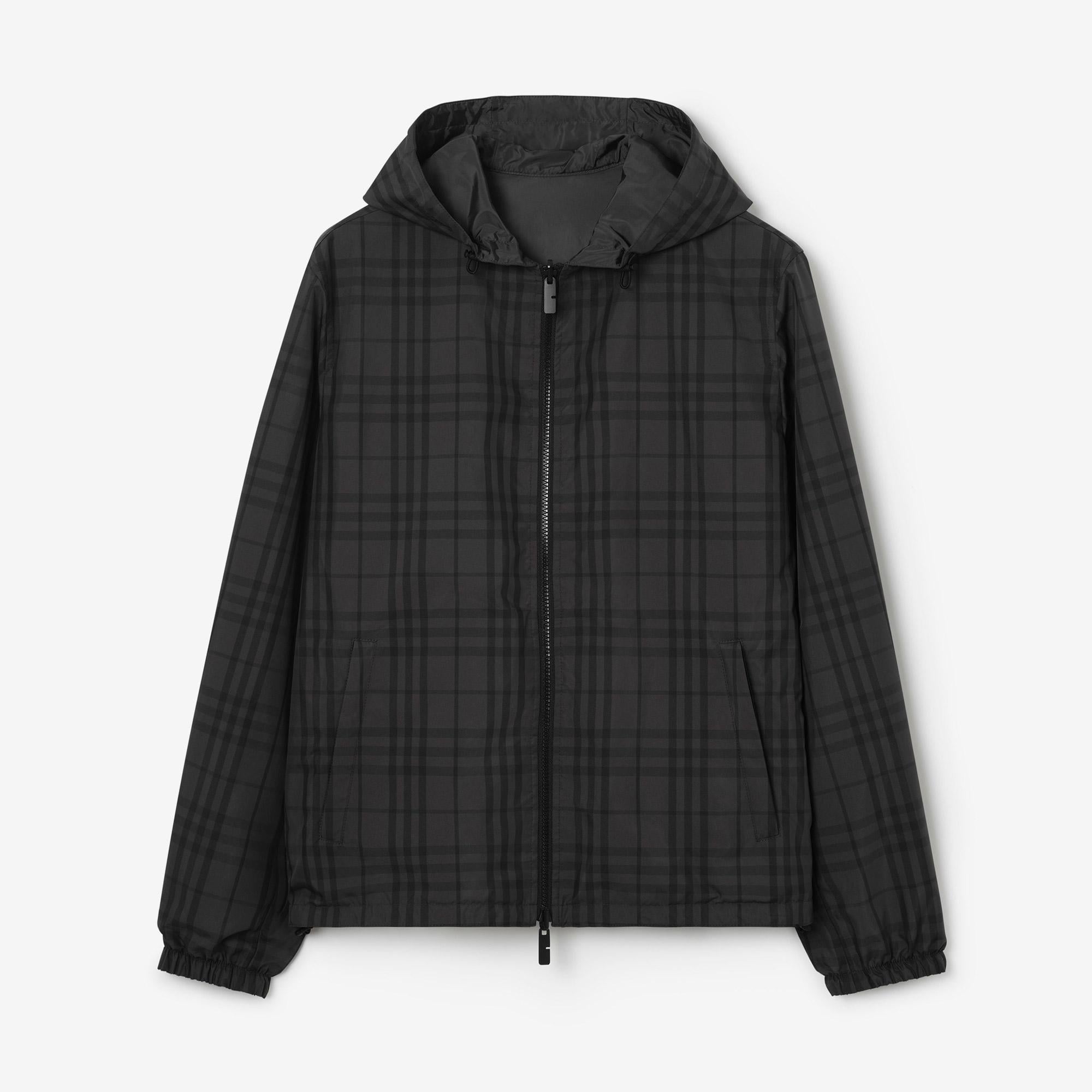 Burberry Newport Erkek Antrasit Mont