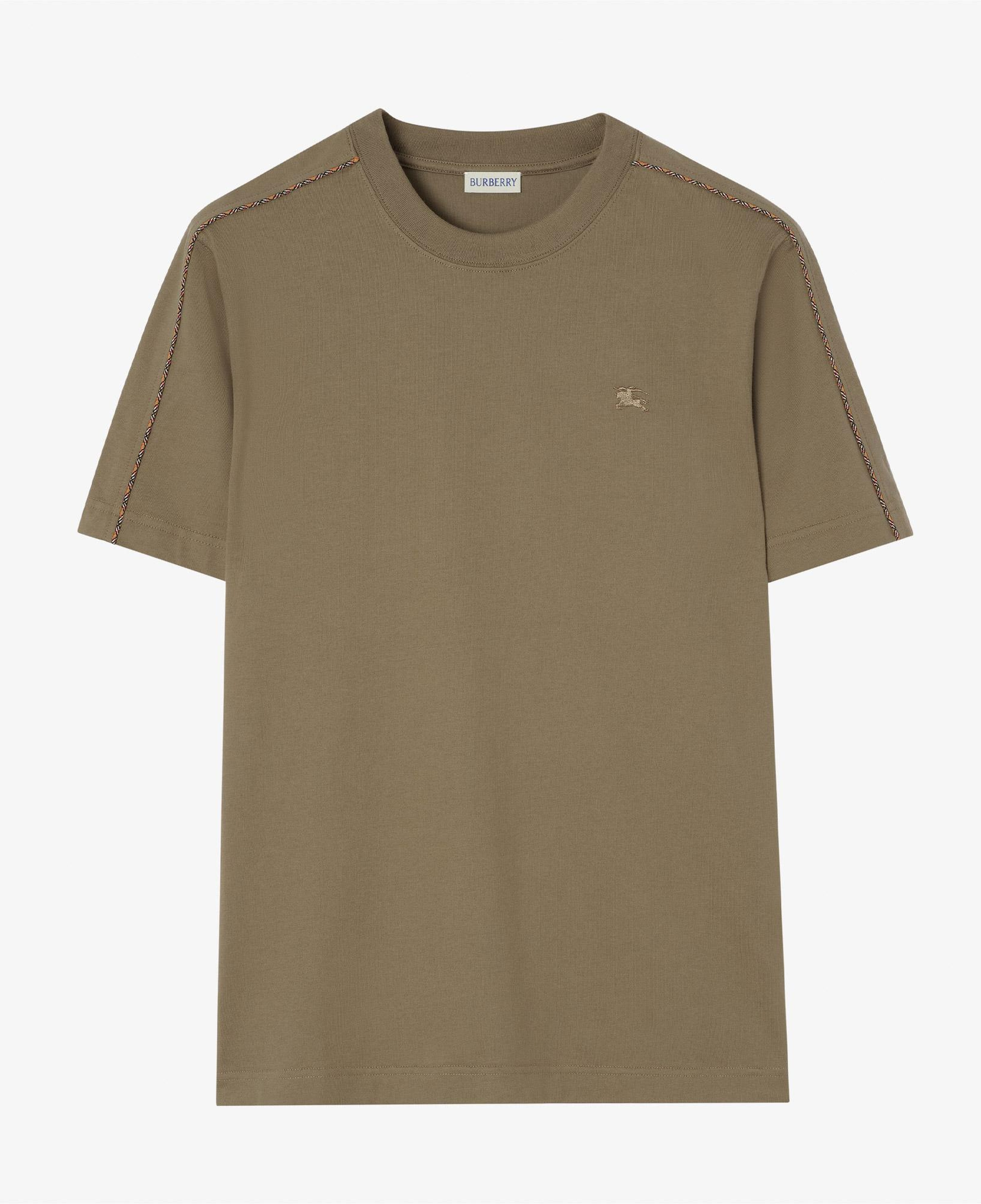 Burberry Seth Check Erkek Kahverengi T-Shirt