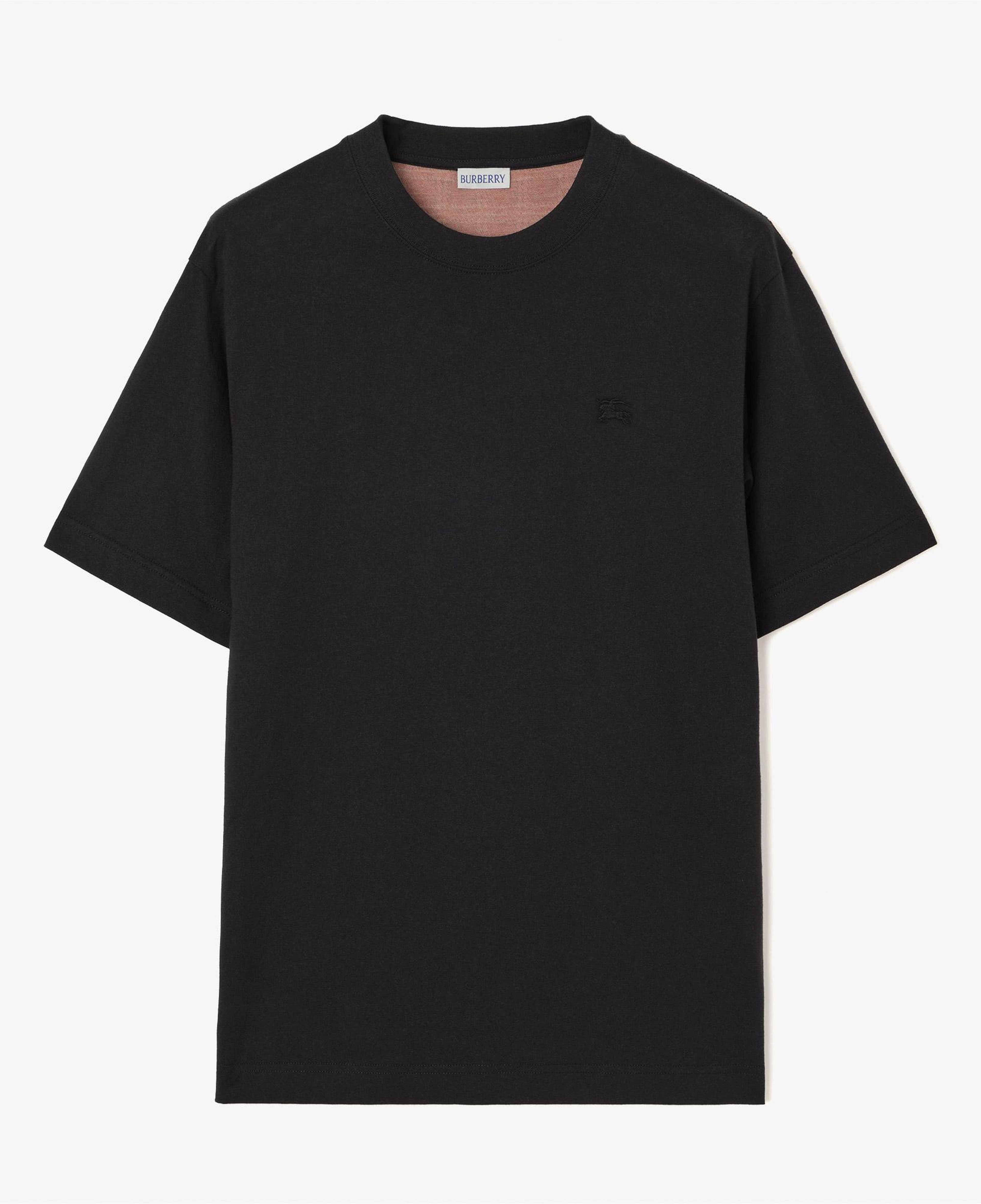 Burberry Ryan Check Back Erkek Siyah T-Shirt