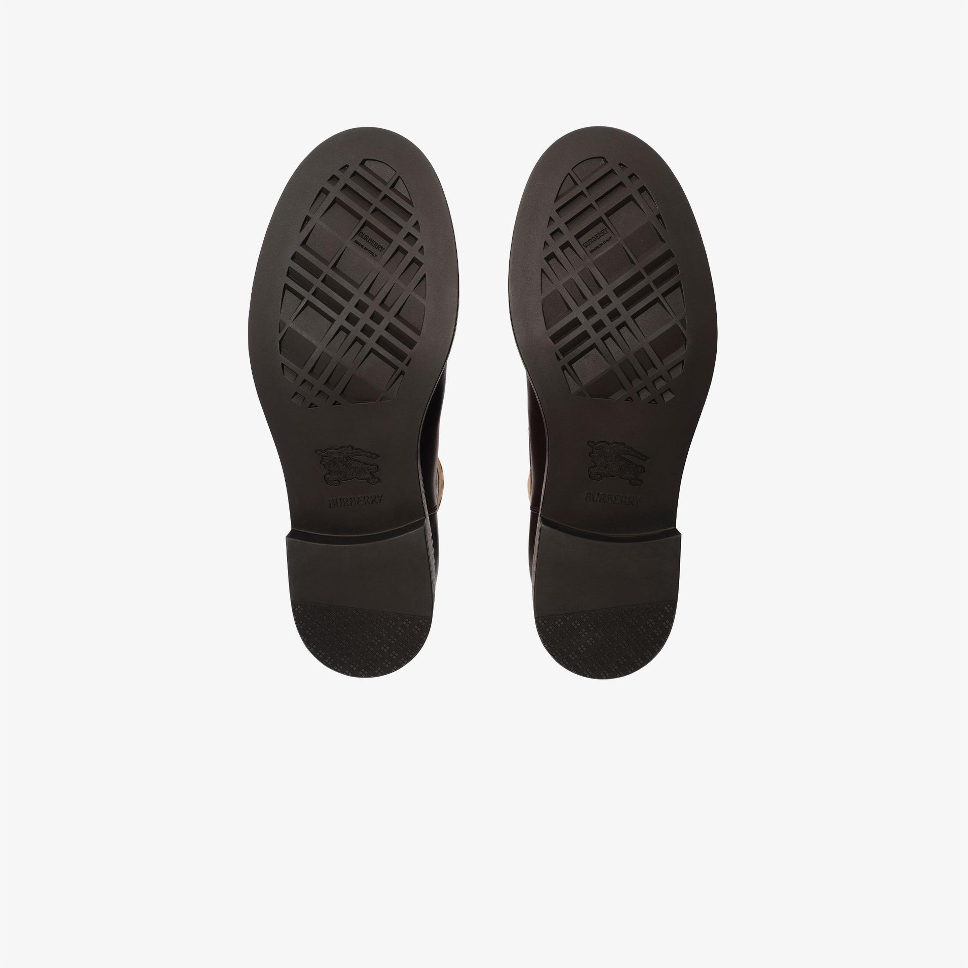 Burberry Pembroke Boot Erkek Kahverengi Bot