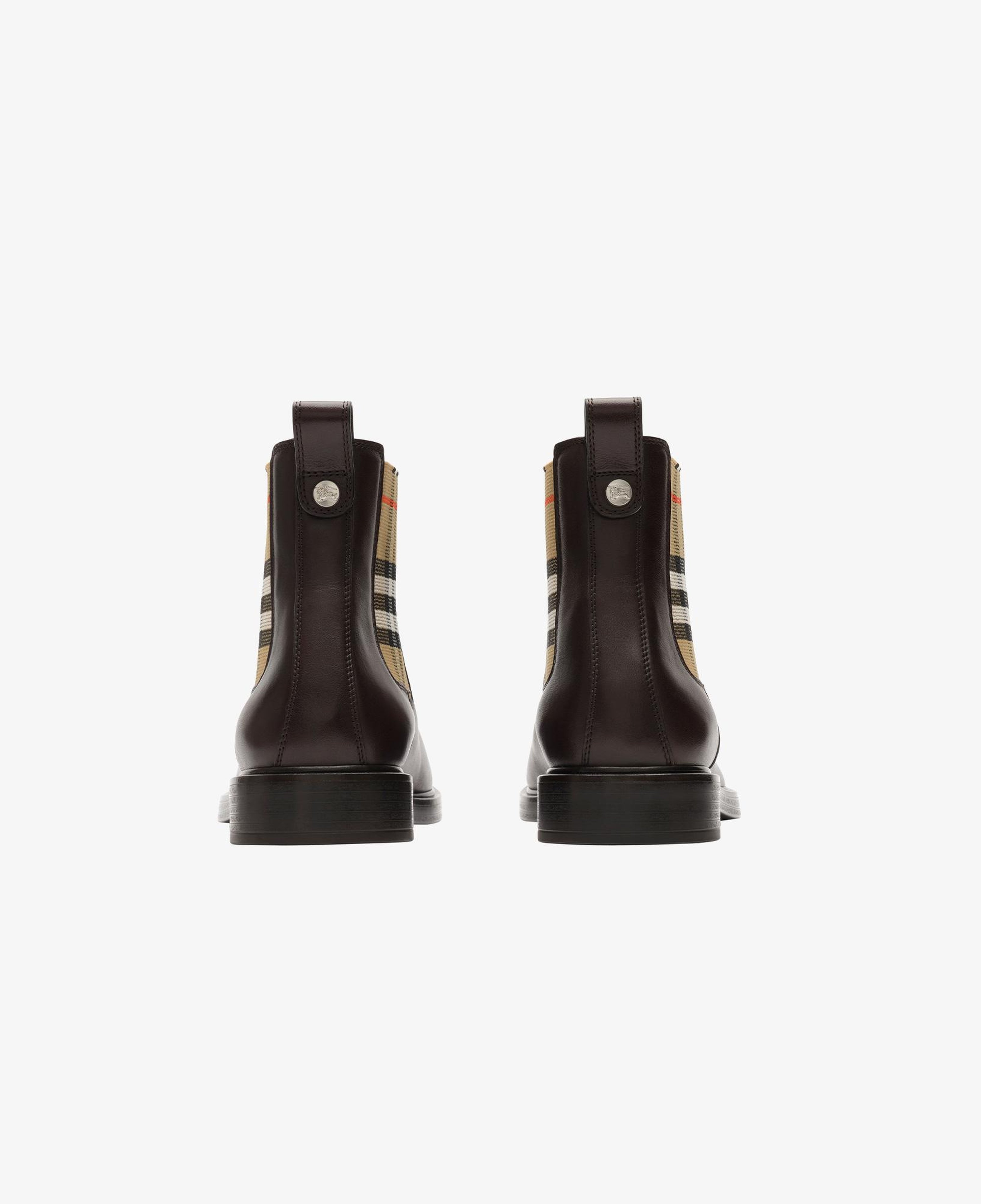 Burberry Pembroke Boot Erkek Kahverengi Bot