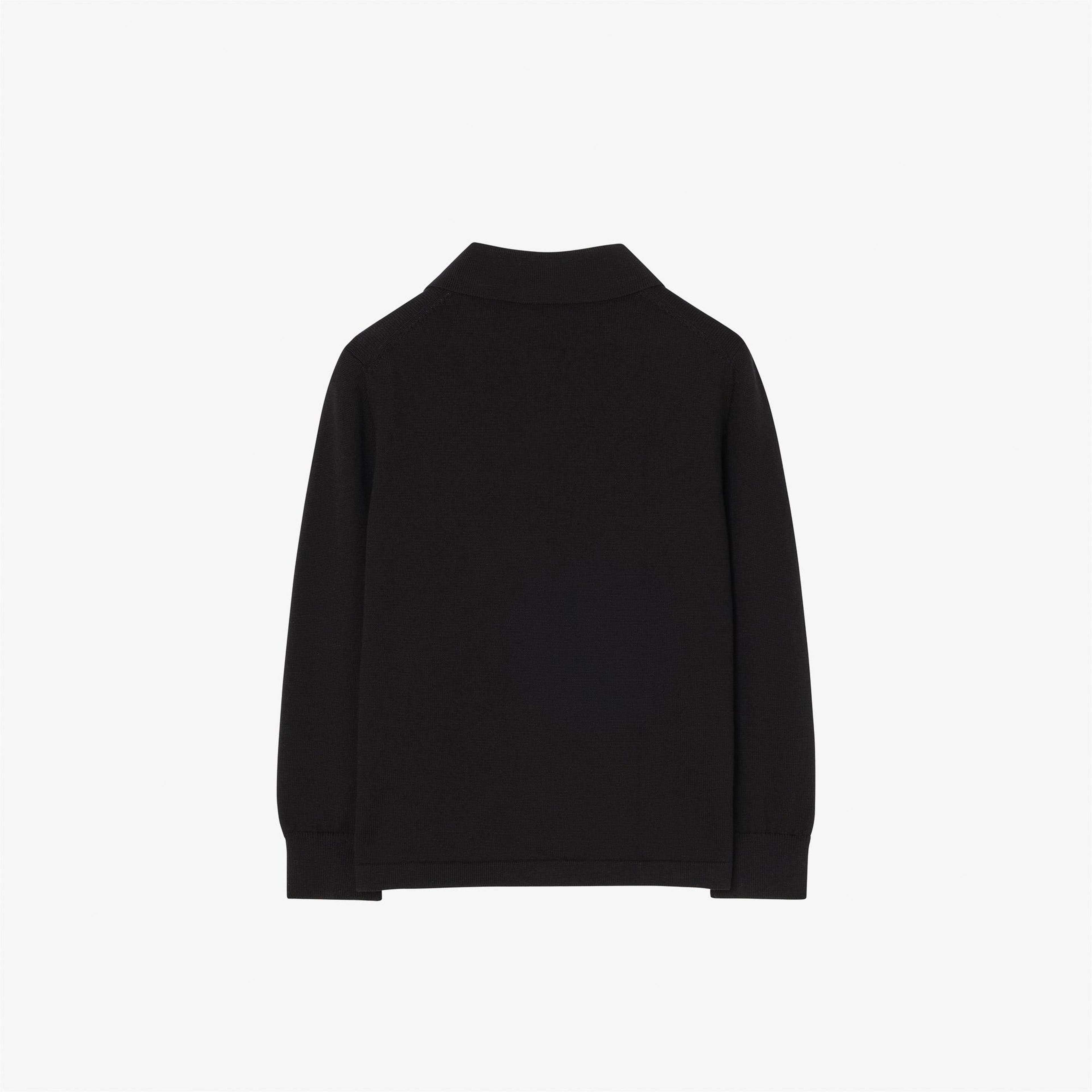 Burberry Tane Polo Ekd Çocuk Siyah Triko