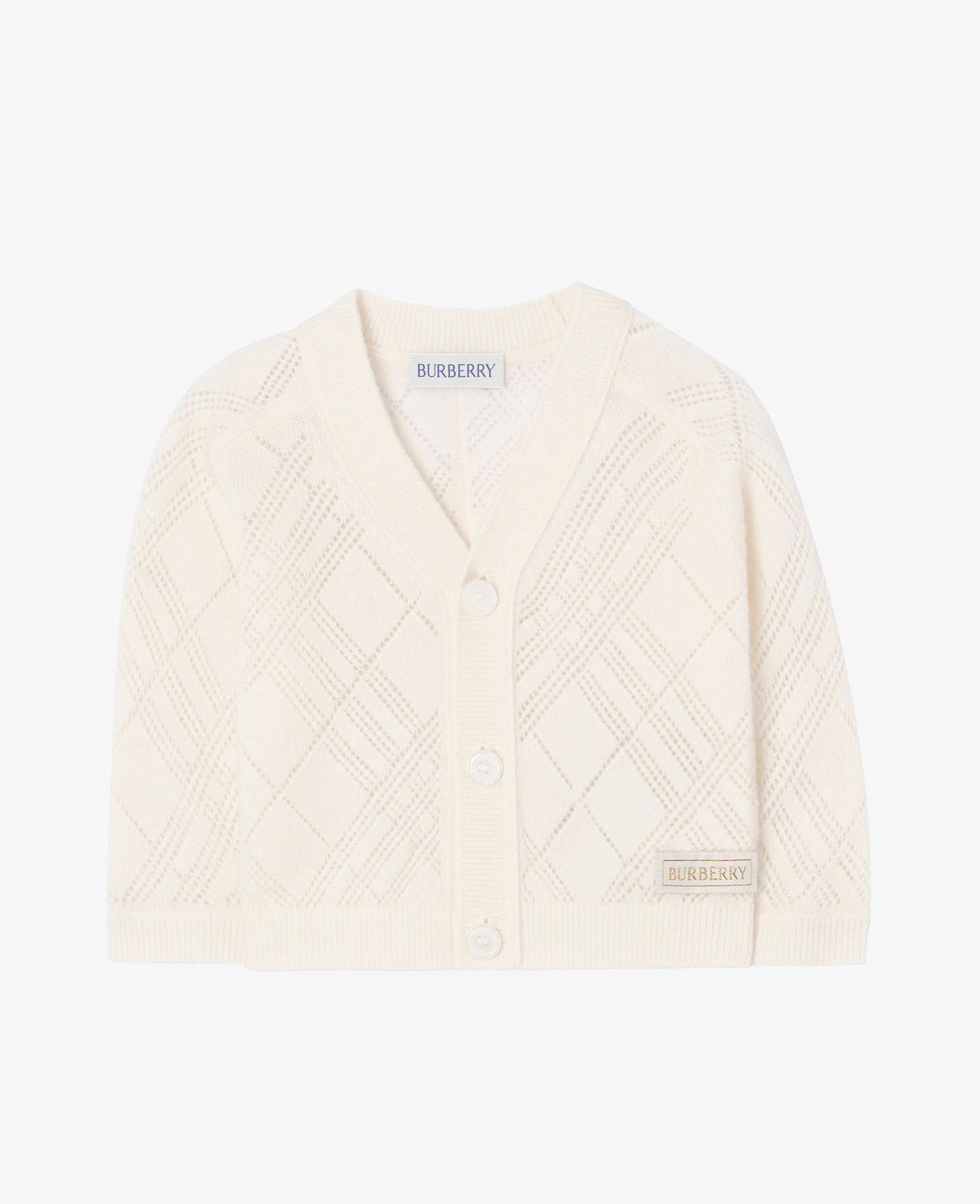 Burberry Cashmere Set Çocuk Beyaz Hediye Seti