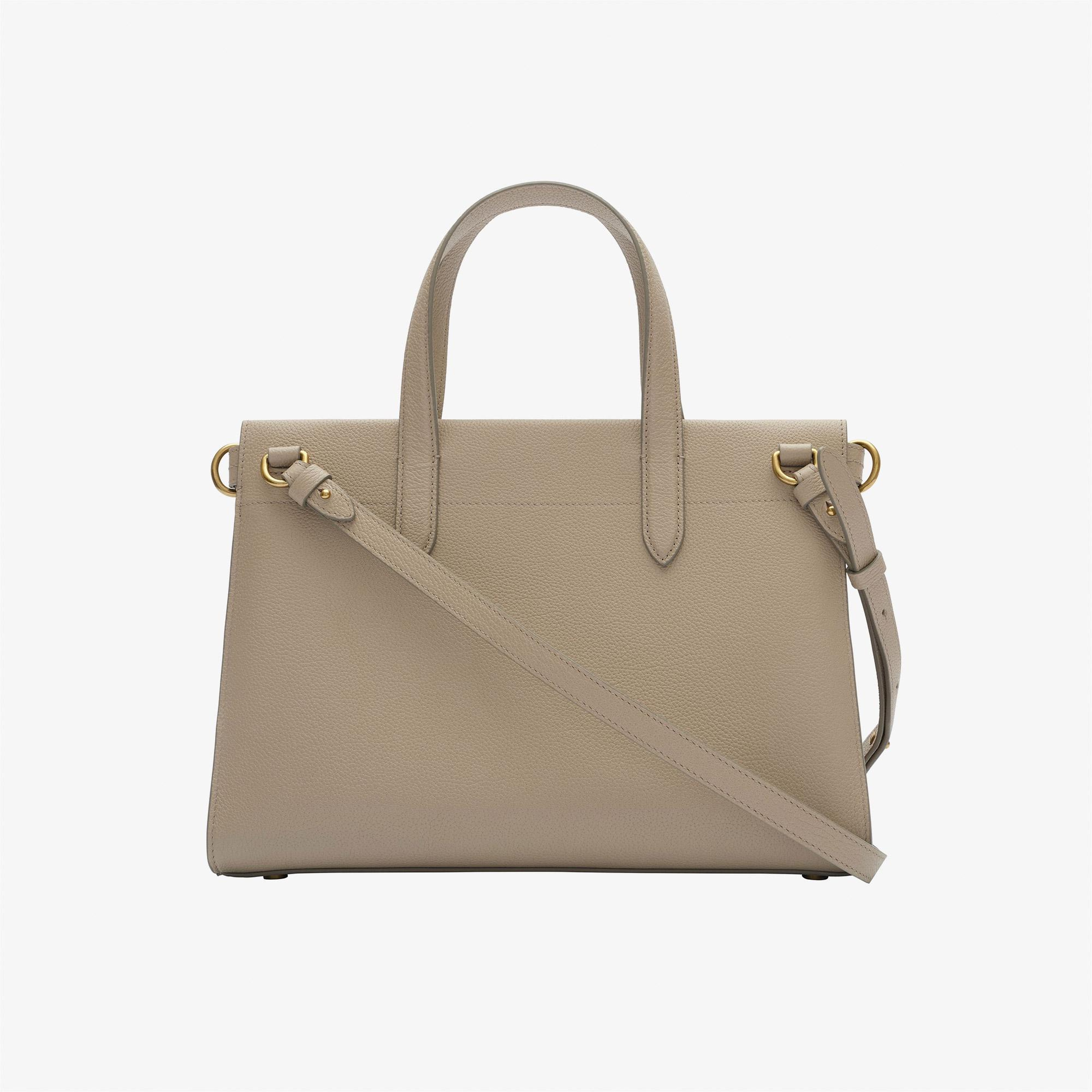 Burberry Cotswolds Check Kadın Krem Omuz Çantası