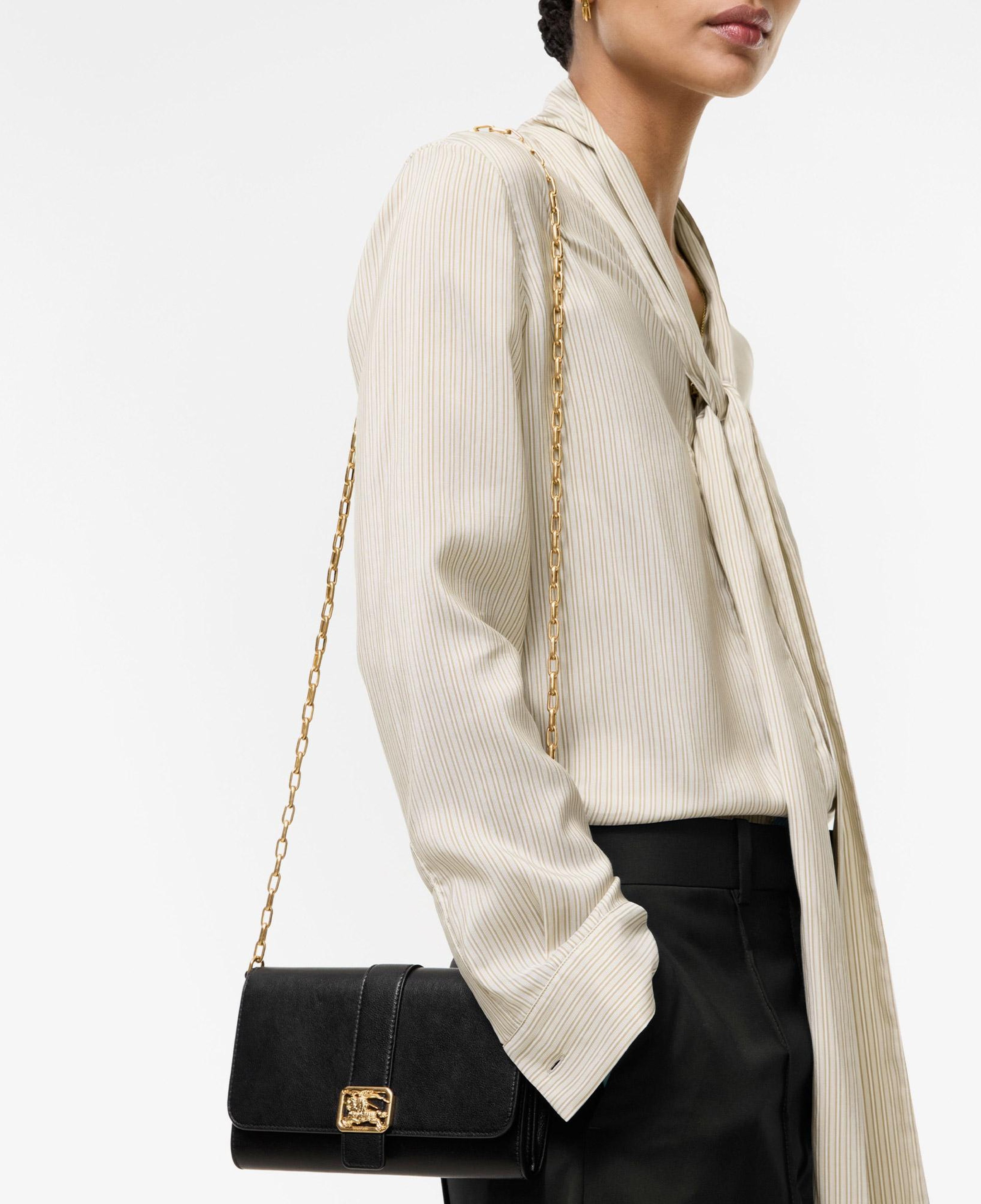 Burberry Rider Woc Kadın Siyah Omuz Çantası