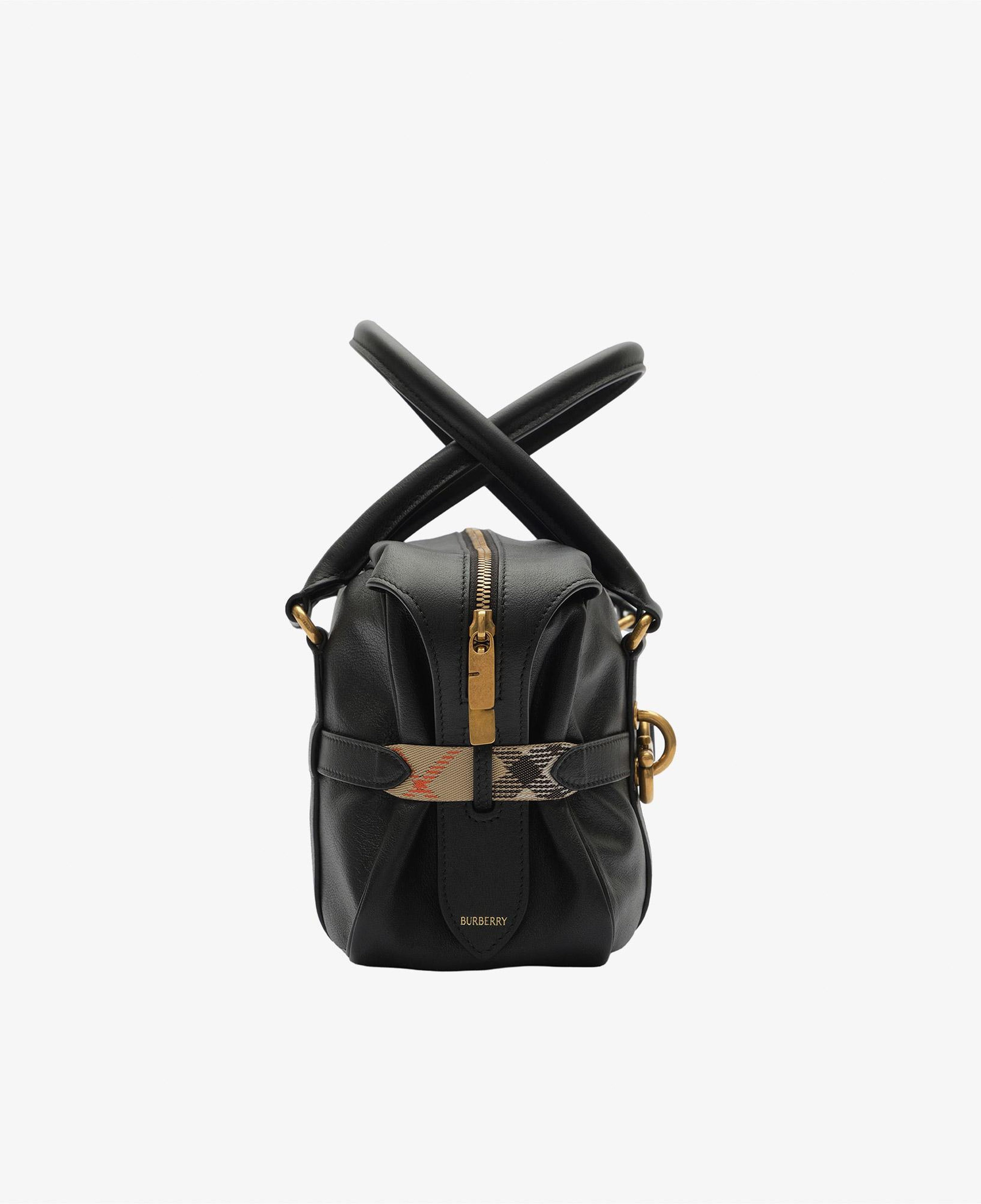Burberry B Clip Duffle Kadın Siyah Omuz Çantası