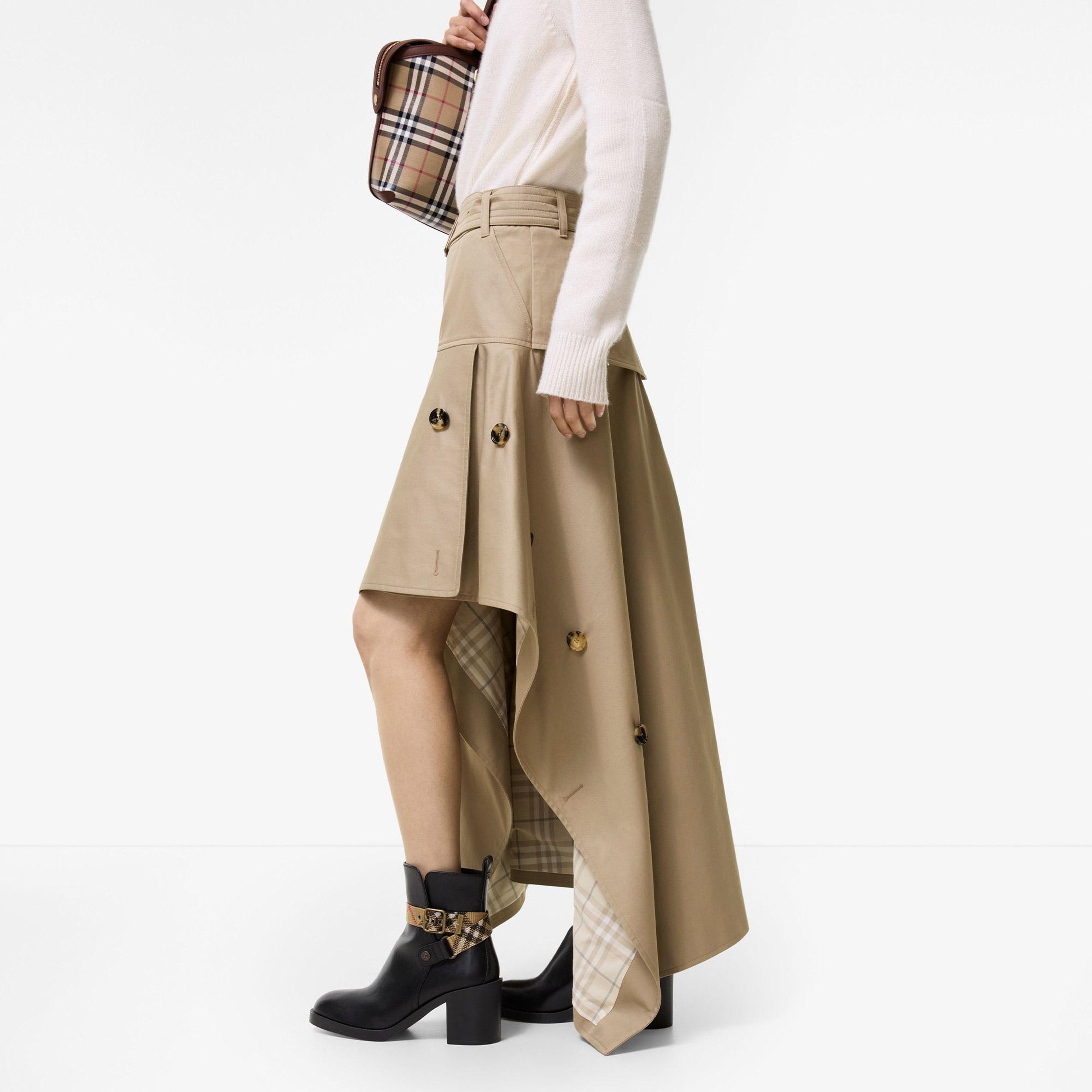 Burberry Heather Kadın Bej Etek