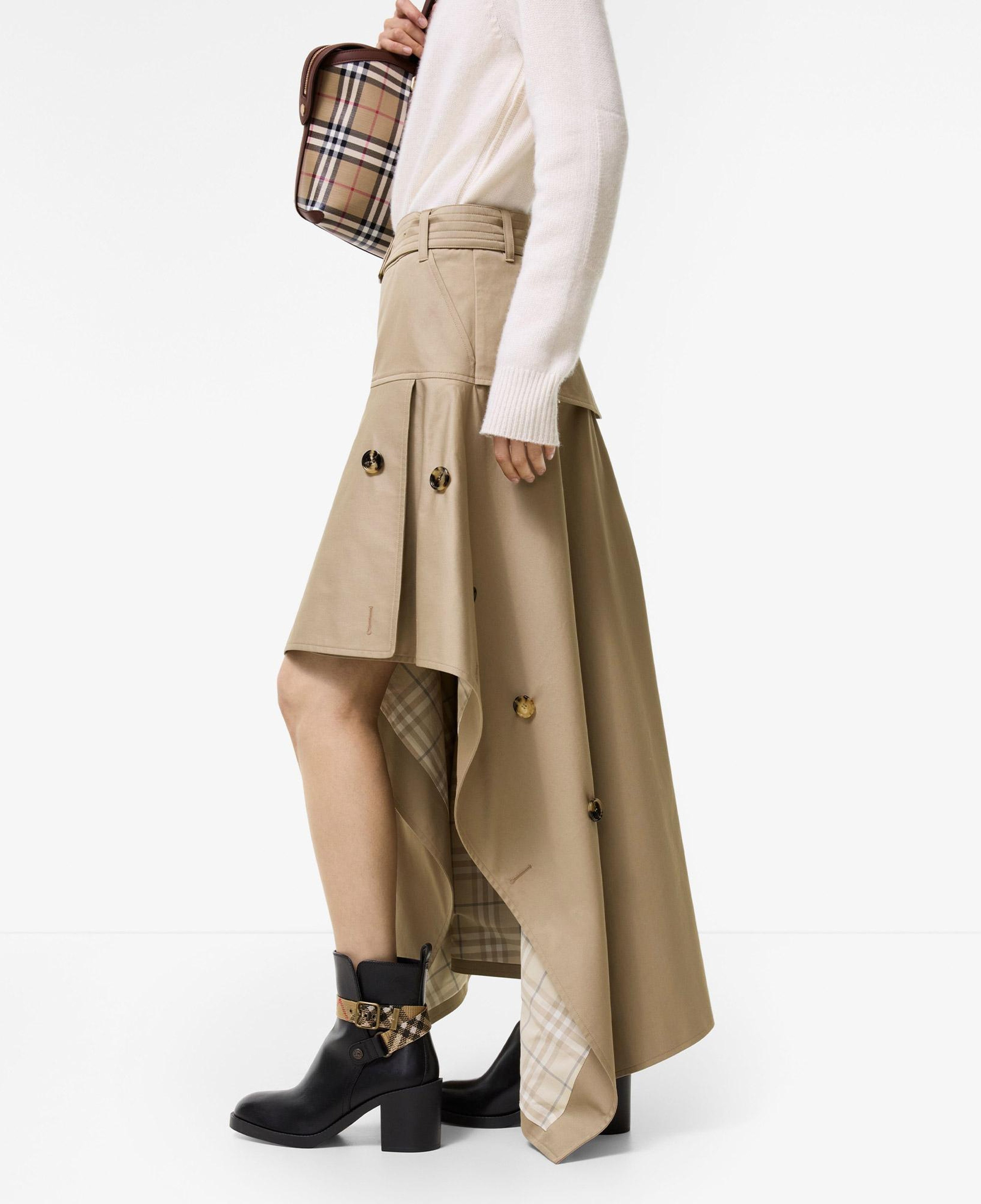 Burberry Heather Kadın Bej Etek