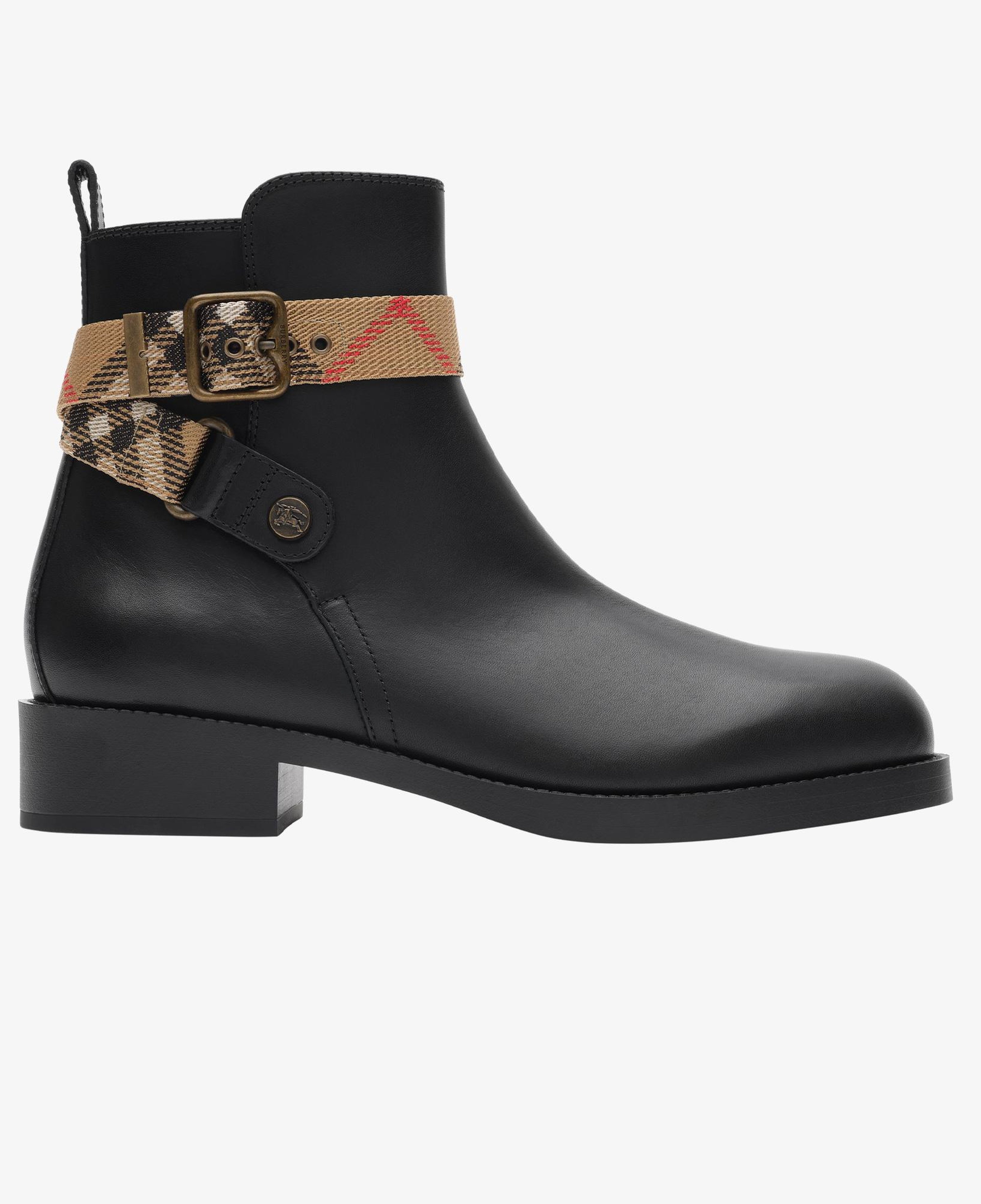 Burberry Huntley Bootie Kadın Siyah Bot