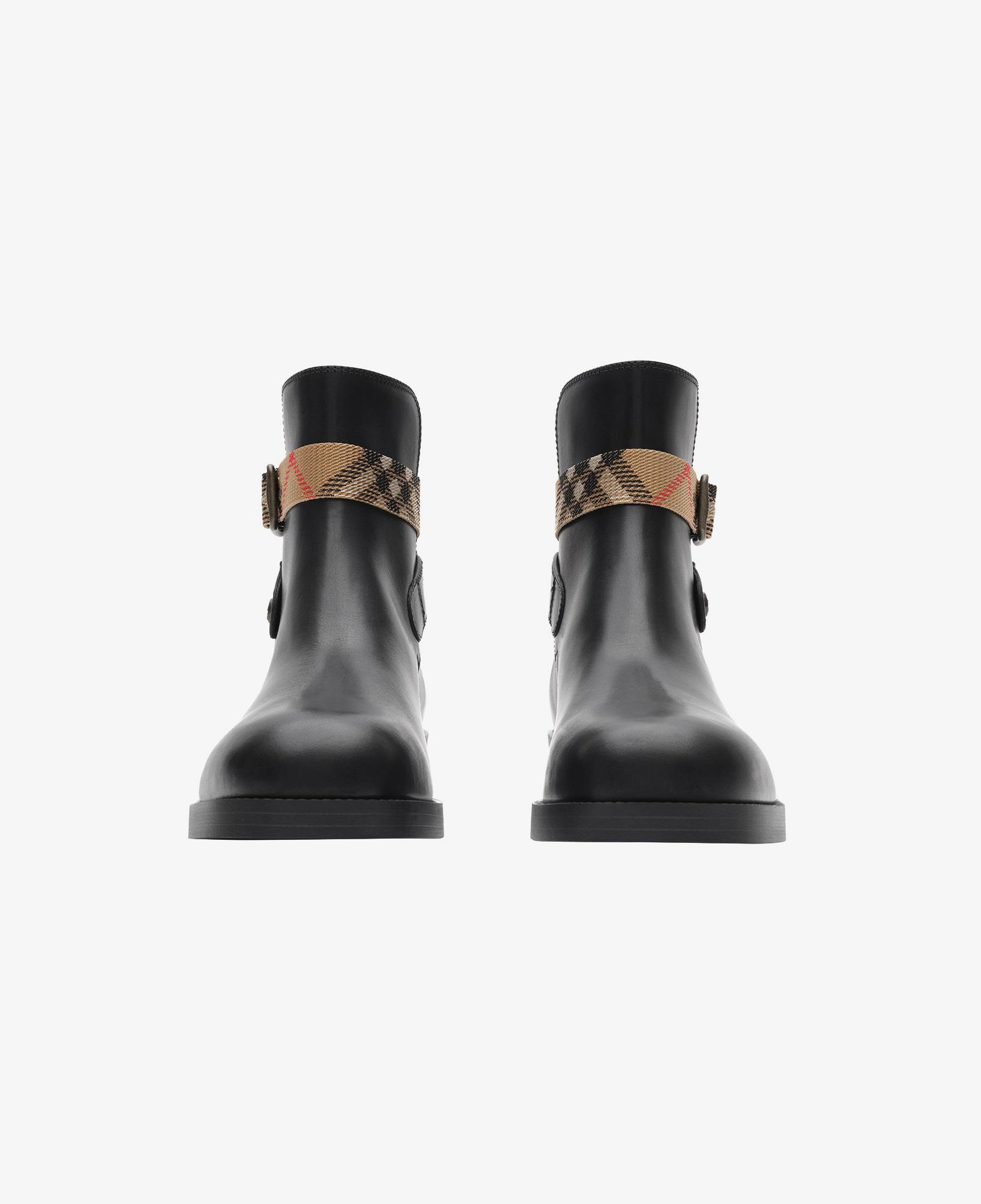 Burberry Huntley Bootie Kadın Siyah Bot