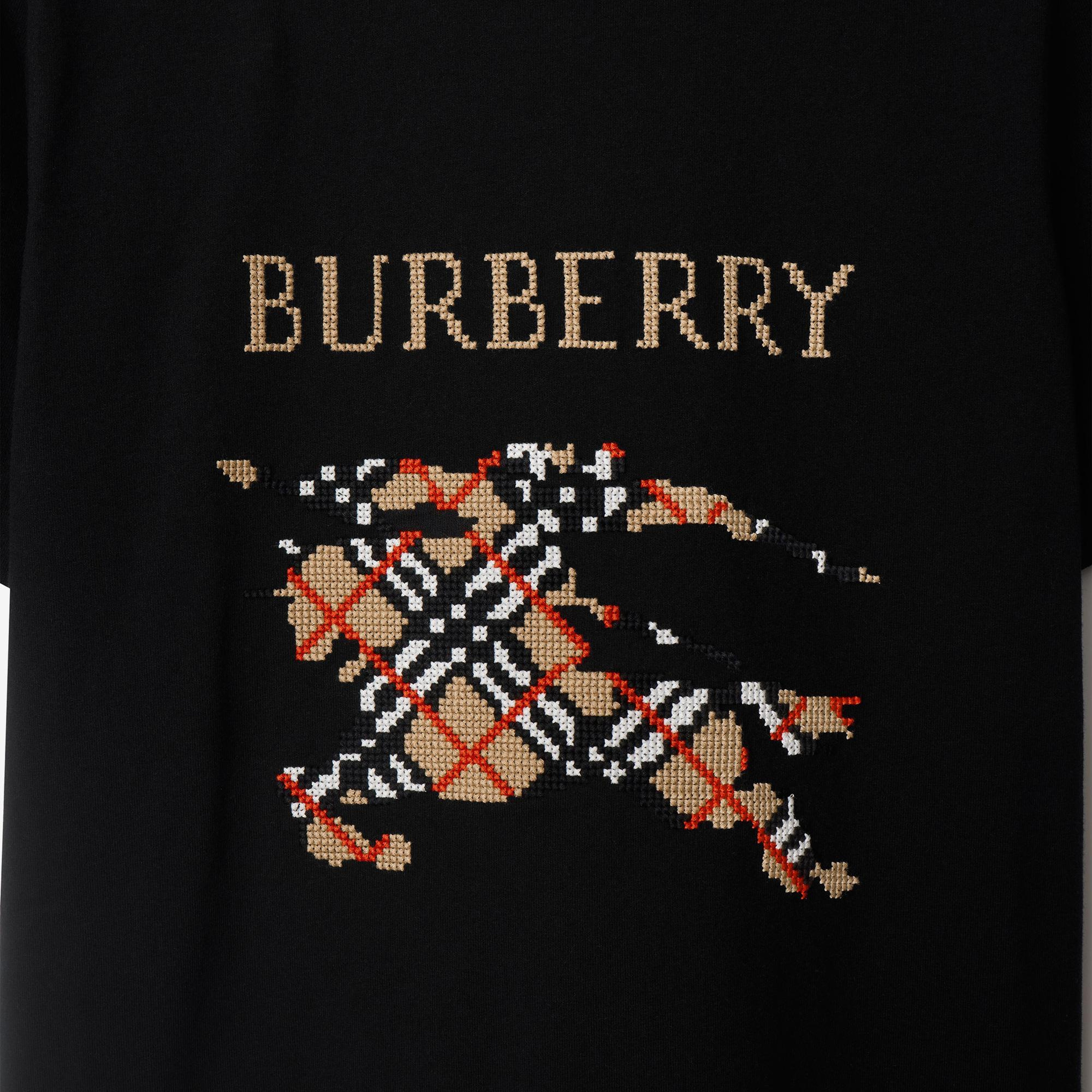 Burberry Kadın Siyah T-Shirt