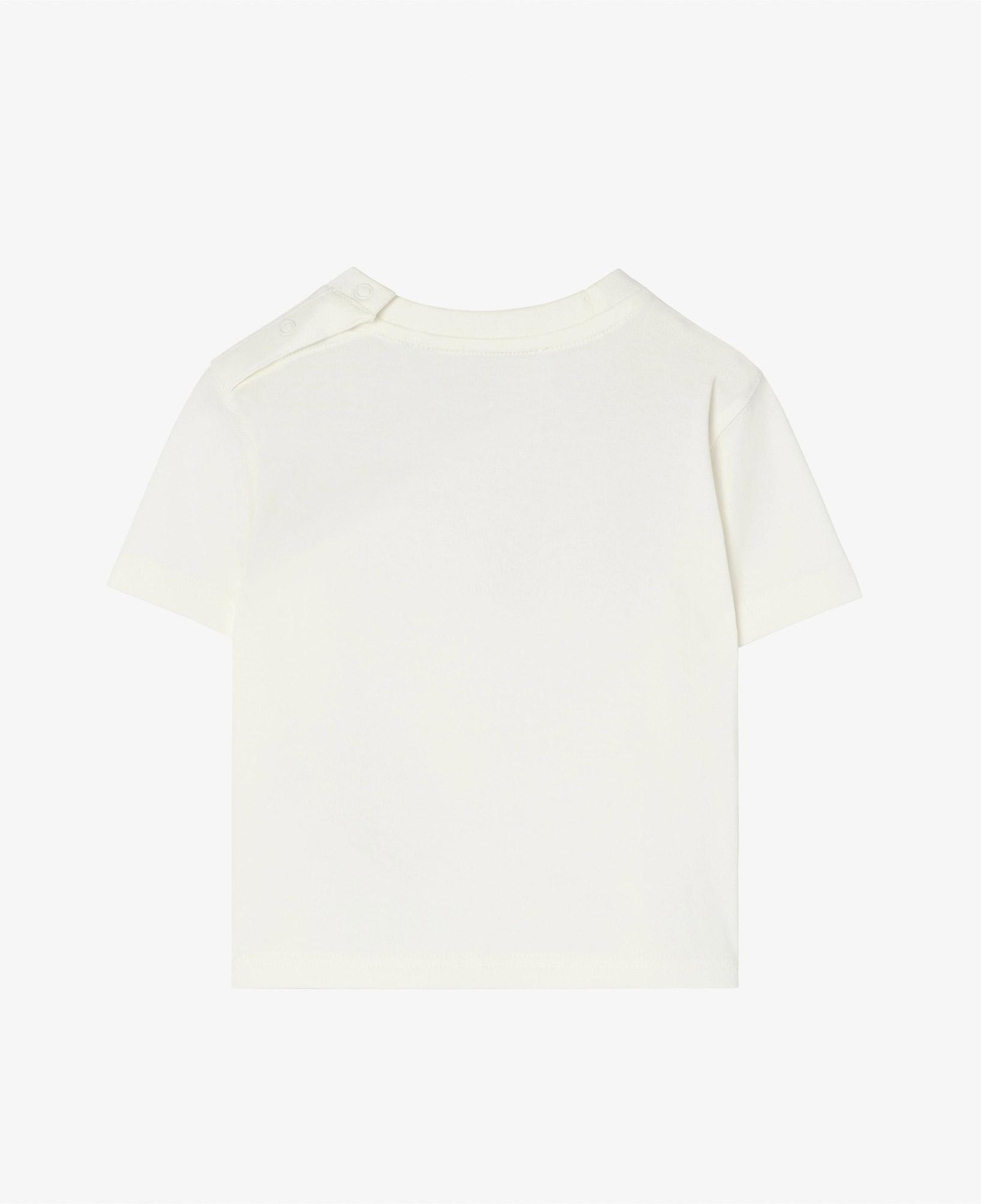 Burberry Cedar Crest Çocuk Beyaz T-Shirt