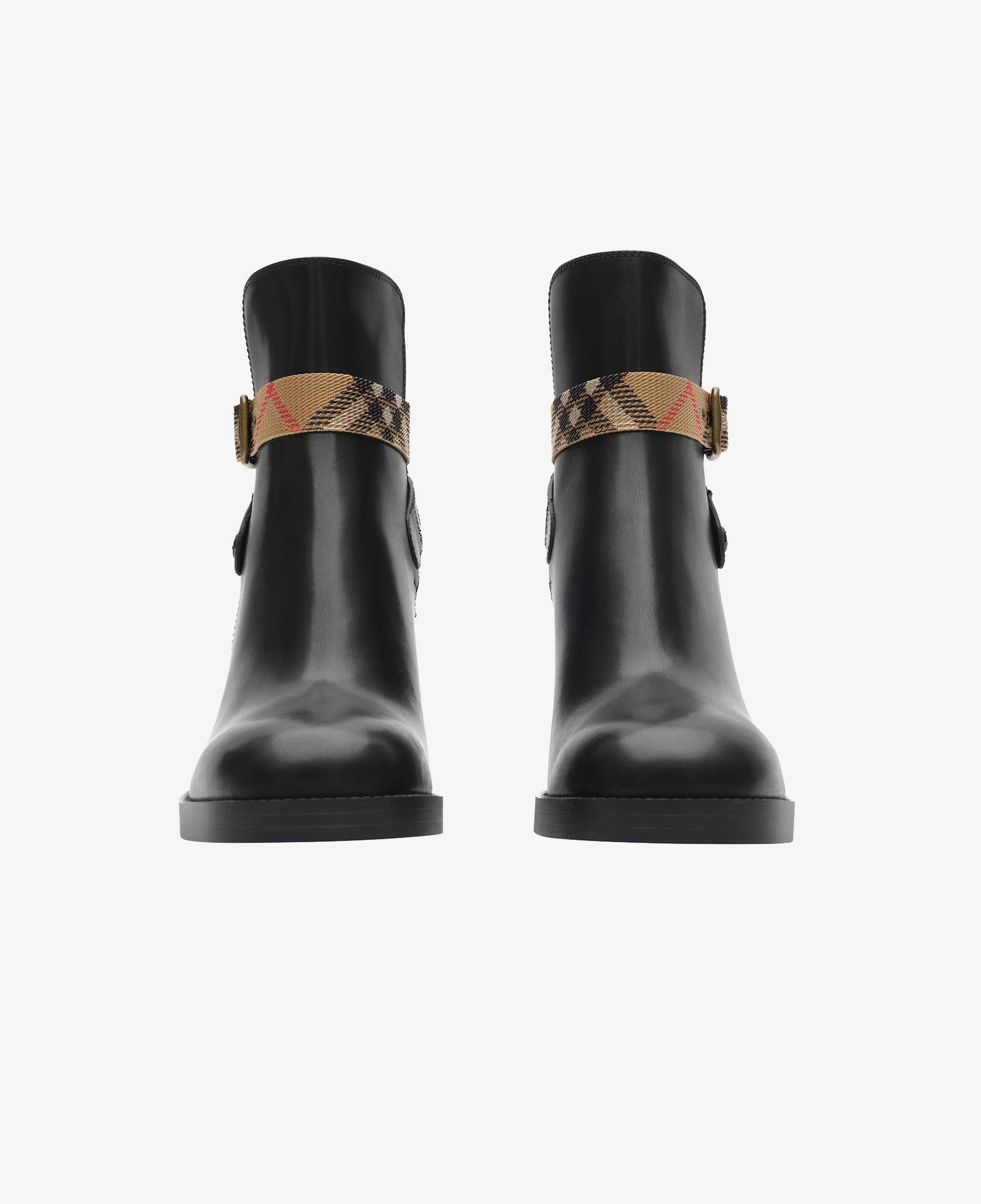 Burberry Huntley Bootie Kadın Siyah Bot