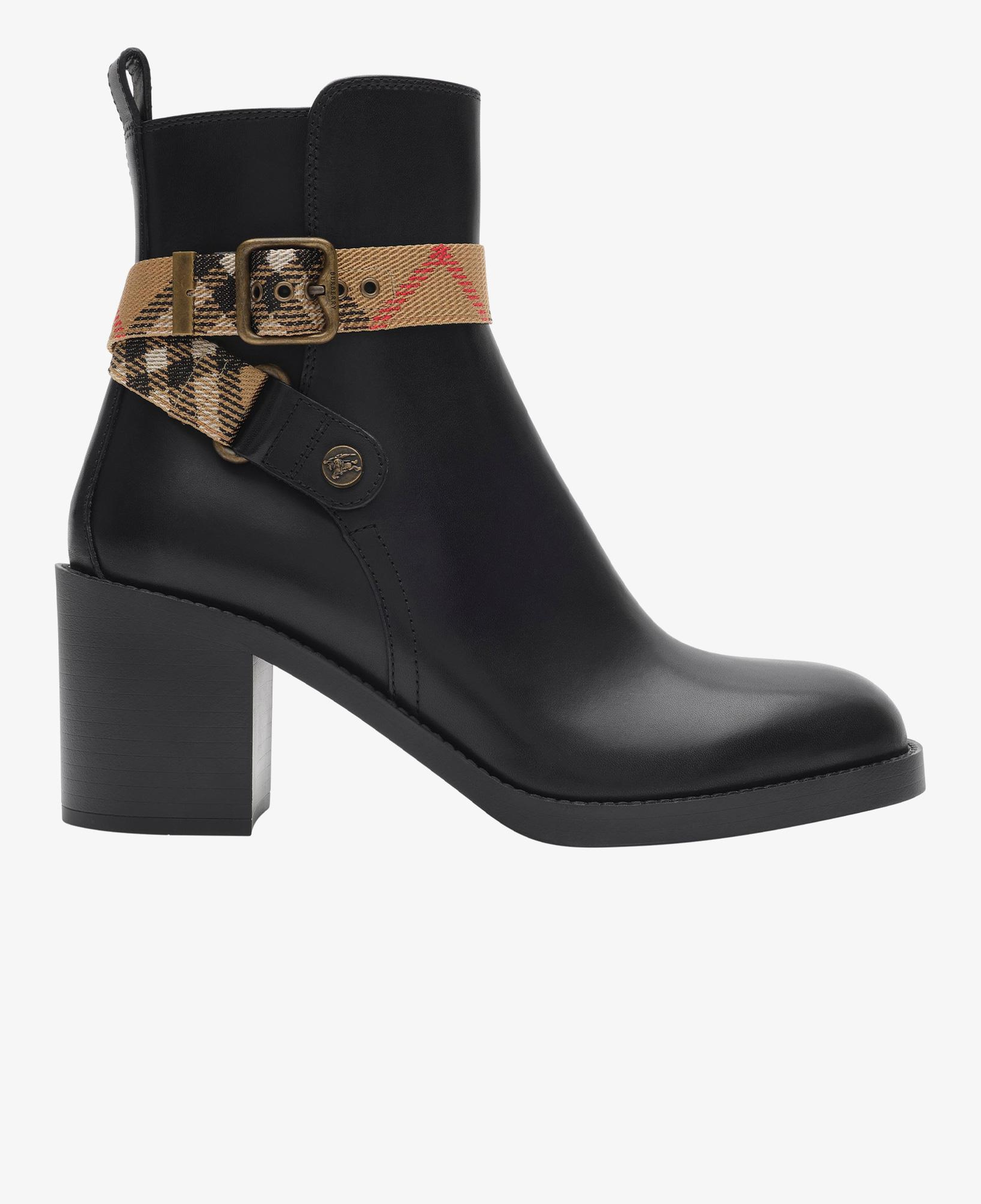 Burberry Huntley Bootie Kadın Siyah Bot