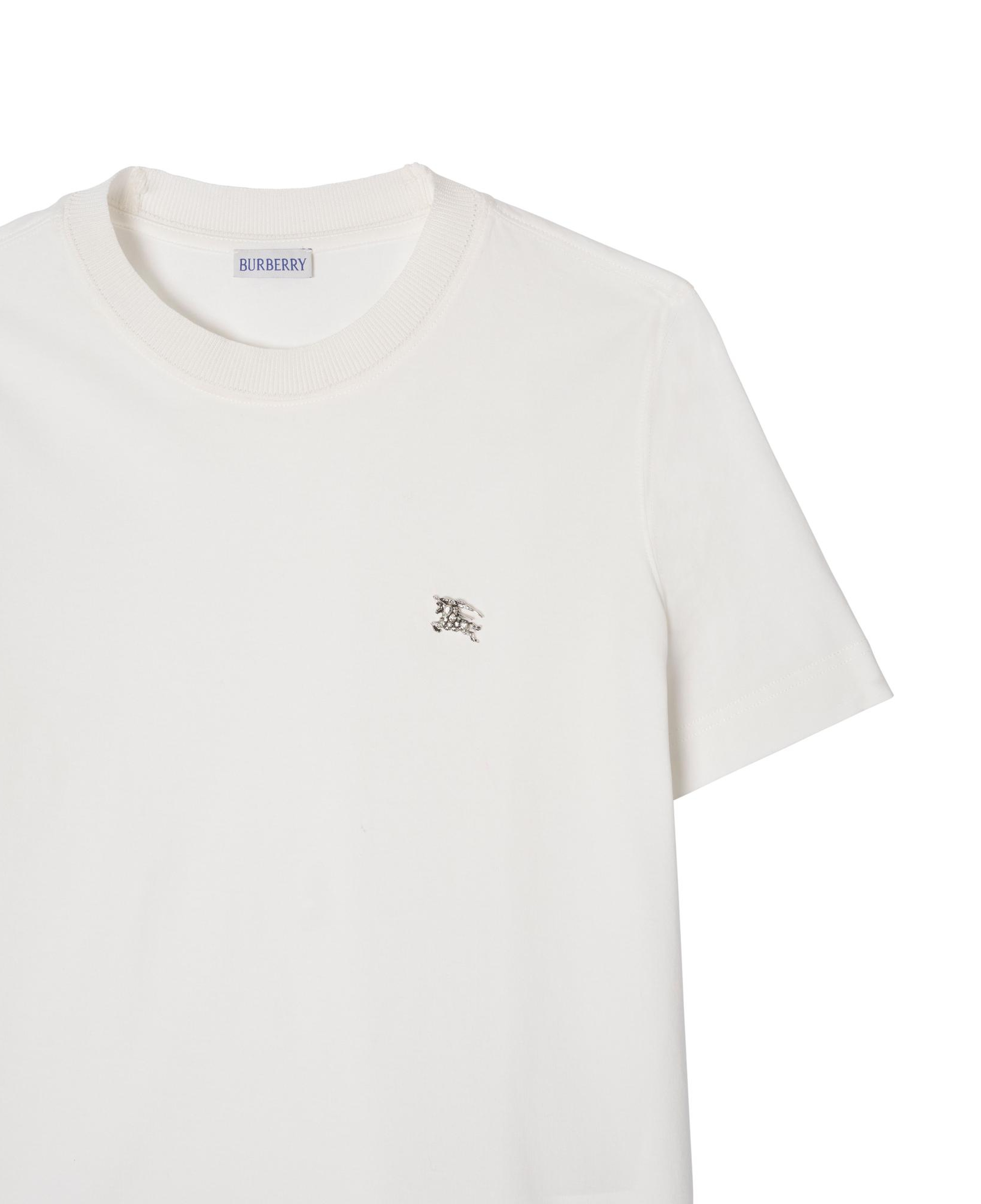 Burberry Frankie Jewel Kadın Beyaz T-Shirt