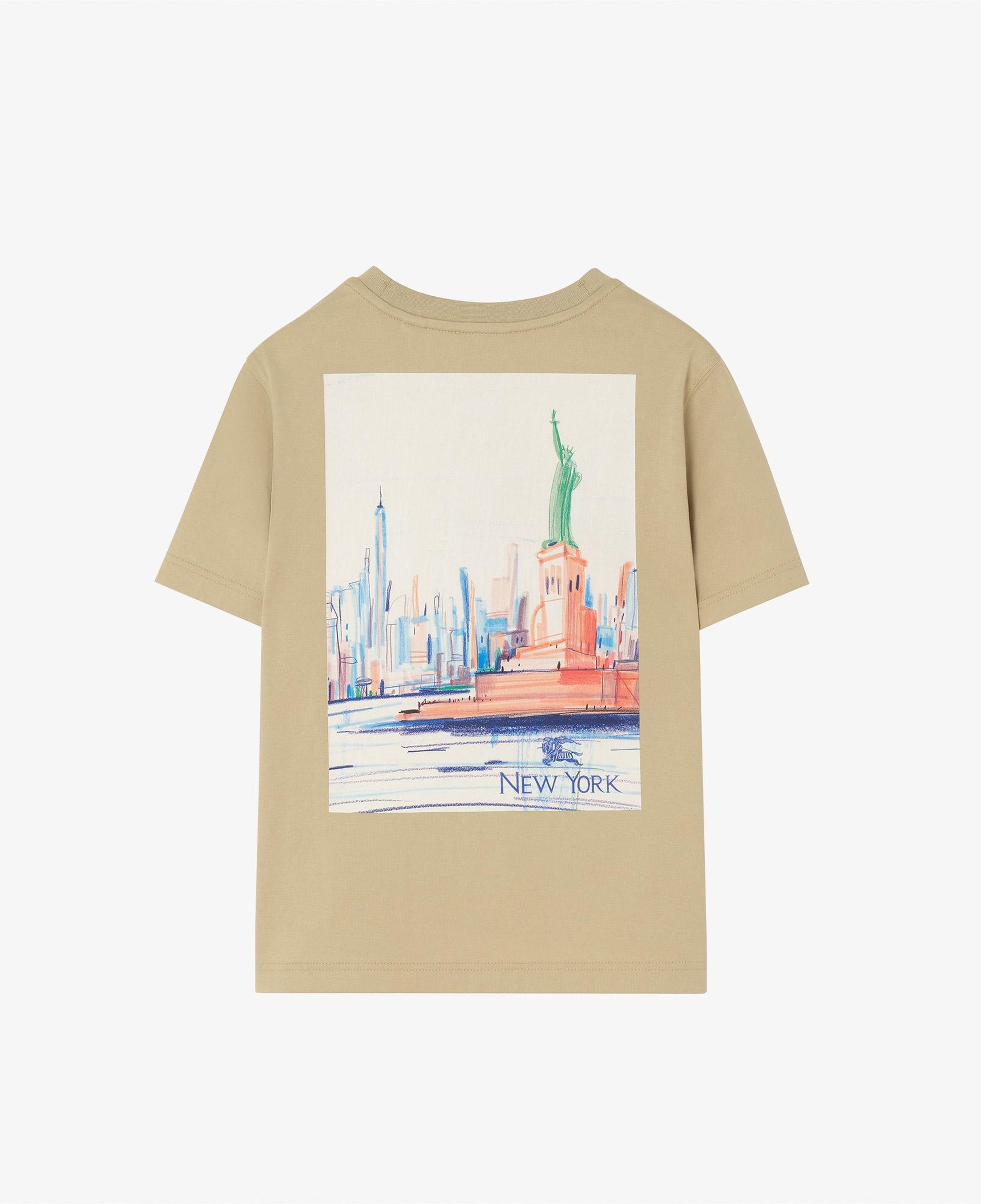 Burberry Cedar Newyork Çocuk Bej T-Shirt