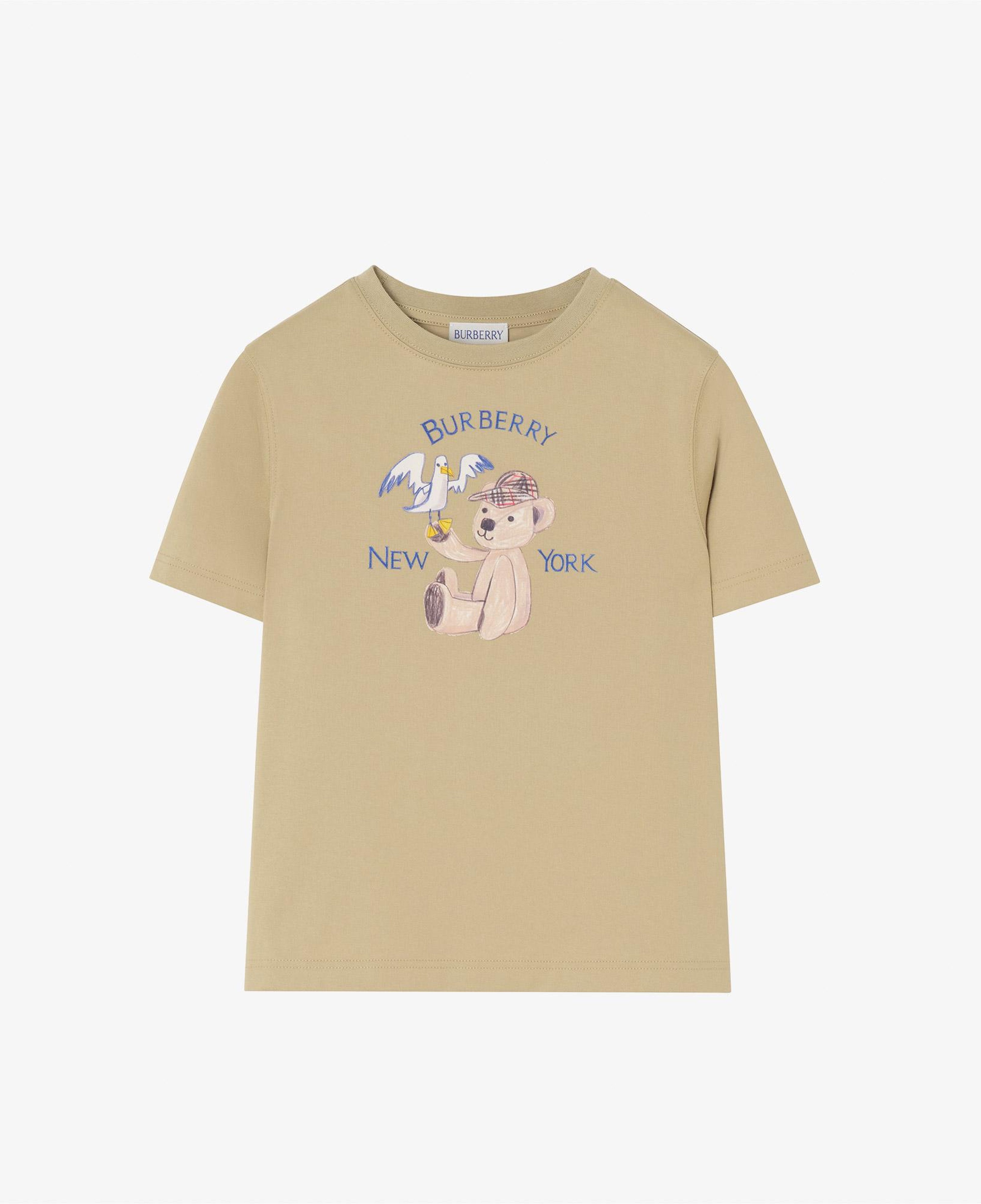 Burberry Cedar Newyork Çocuk Bej T-Shirt