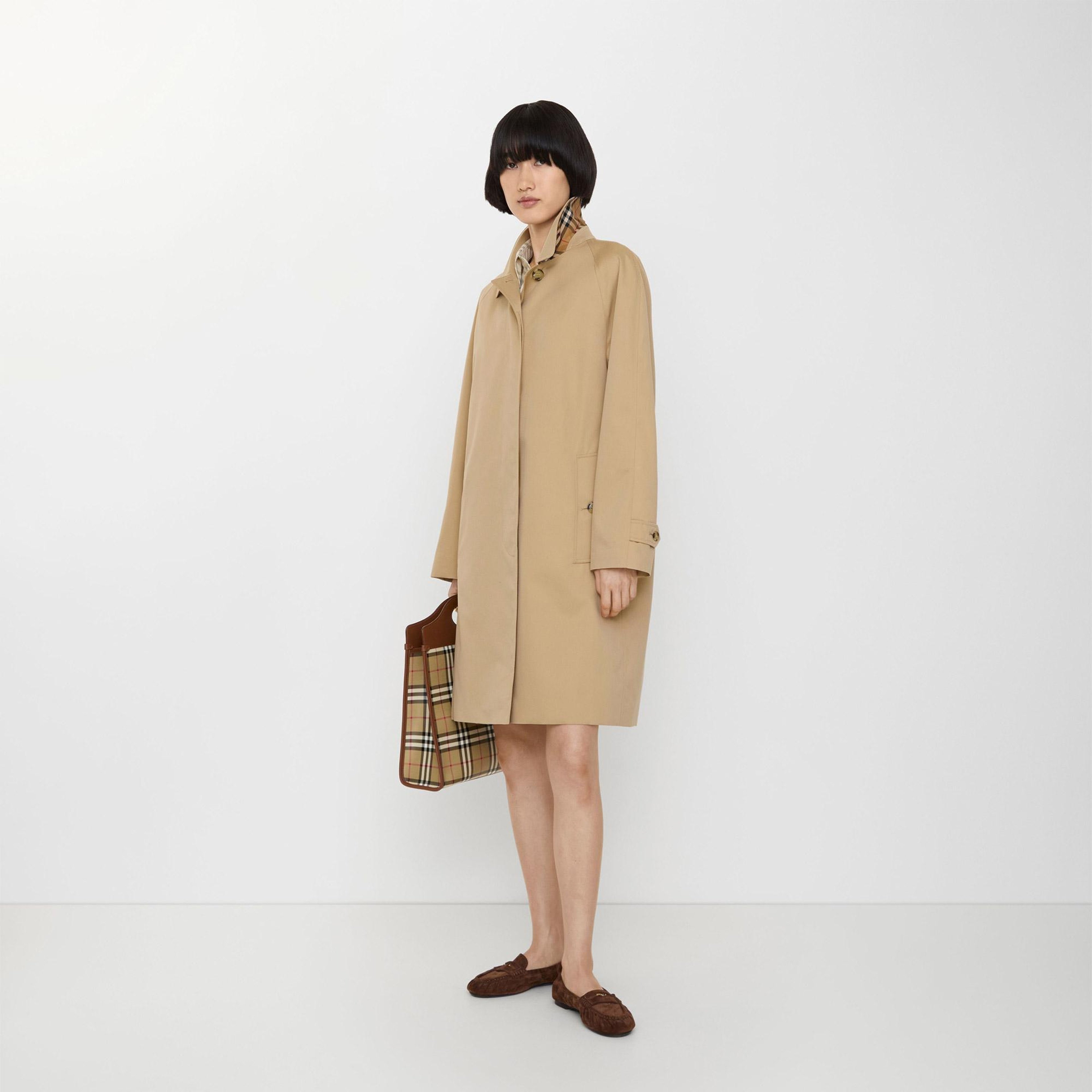 Burberry Mid-length Camden Heritage Kadın Bej Pardesü