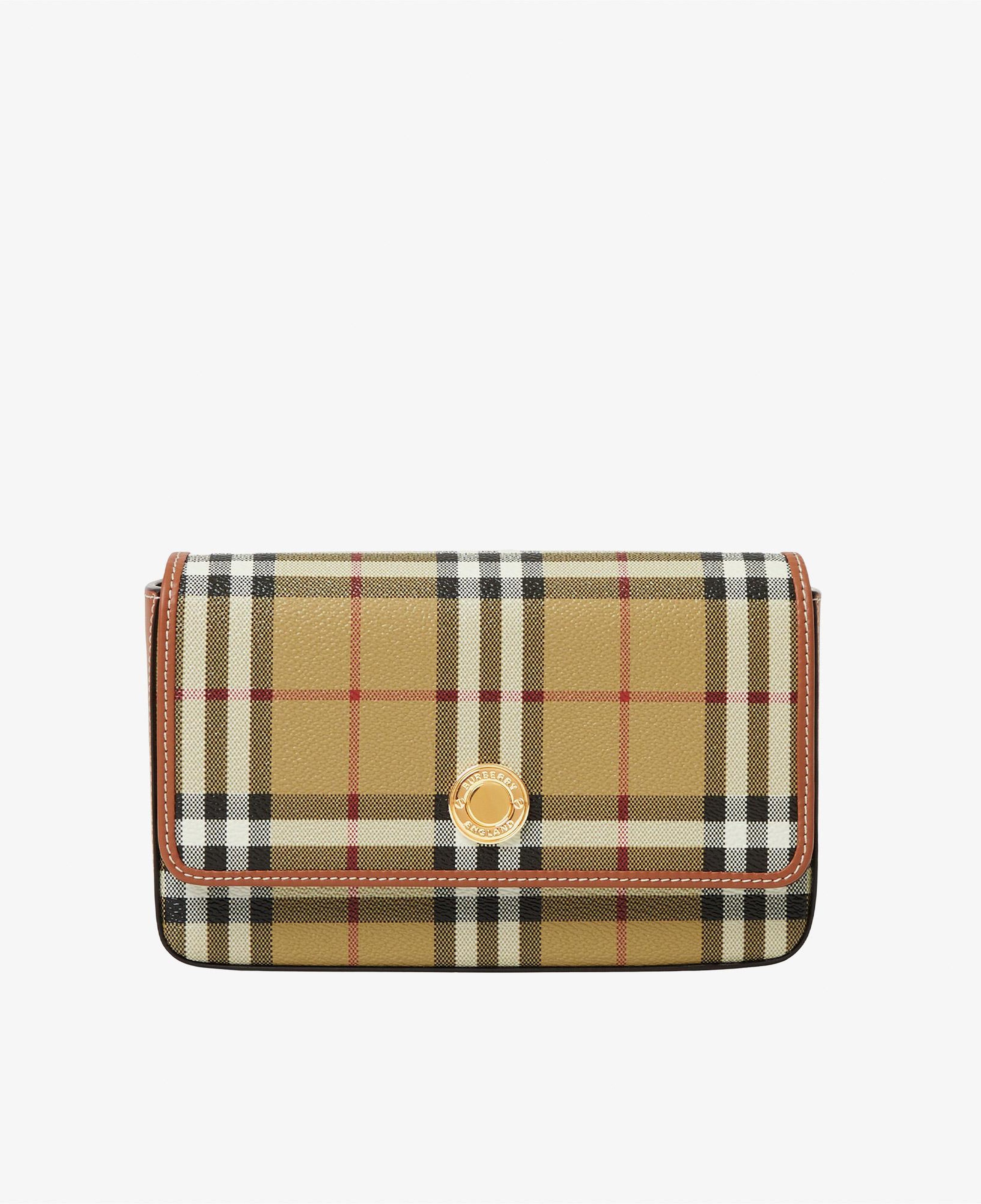 Burberry Hampshire Kadın Bej Omuz Çantası