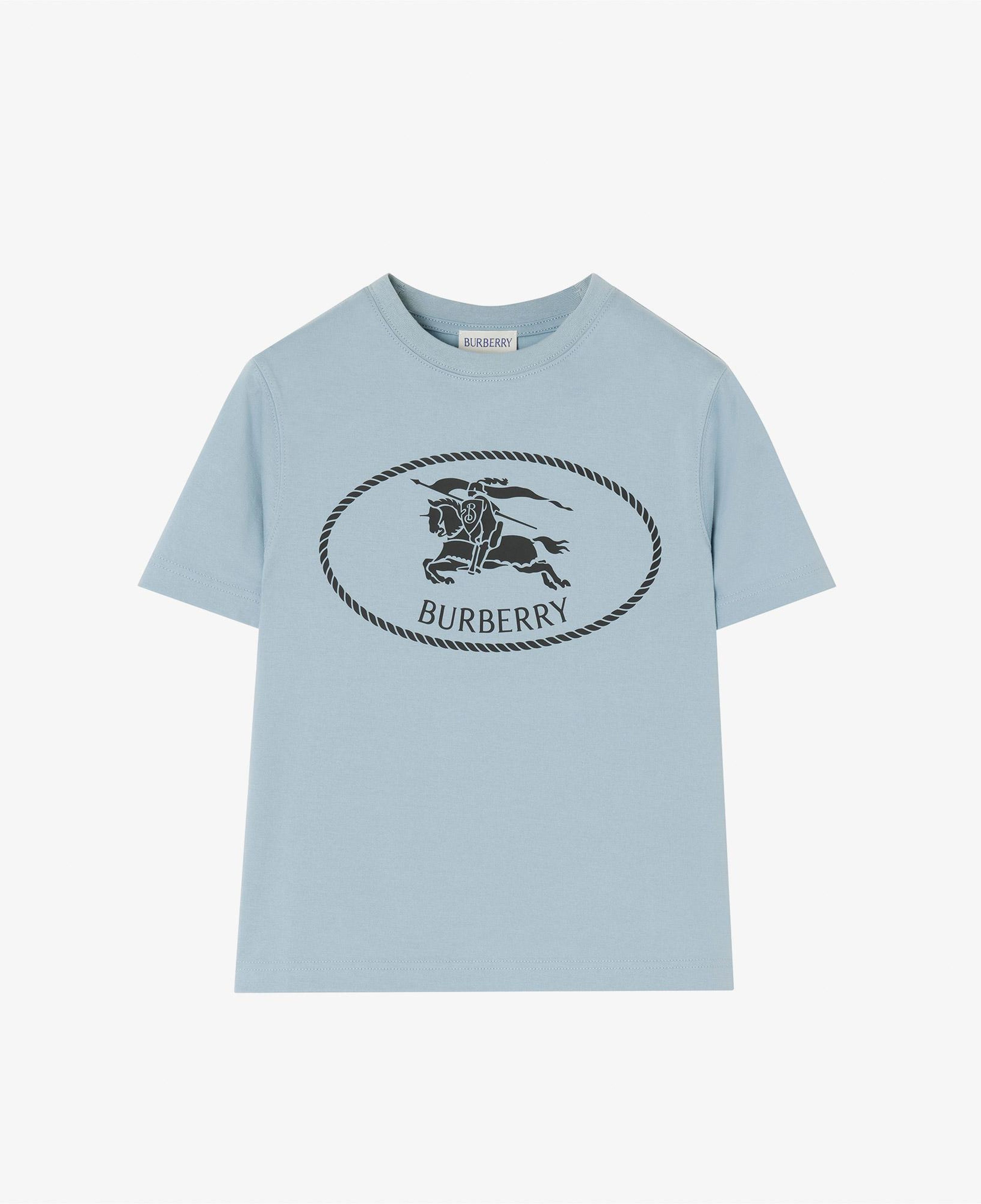 Burberry Cedar Crest Çocuk Mavi T-Shirt