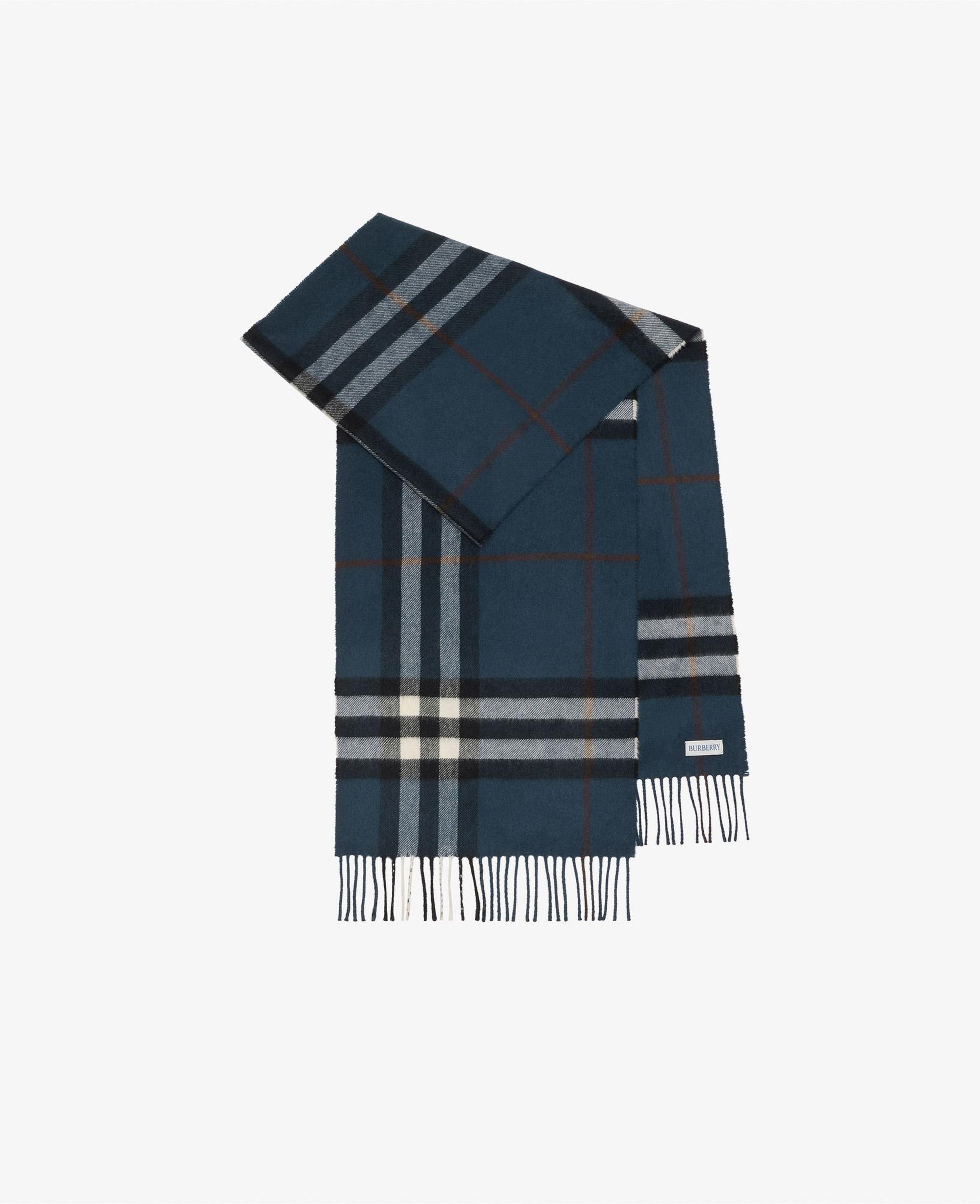 Burberry Giant Check Kadın Mavi Atkı