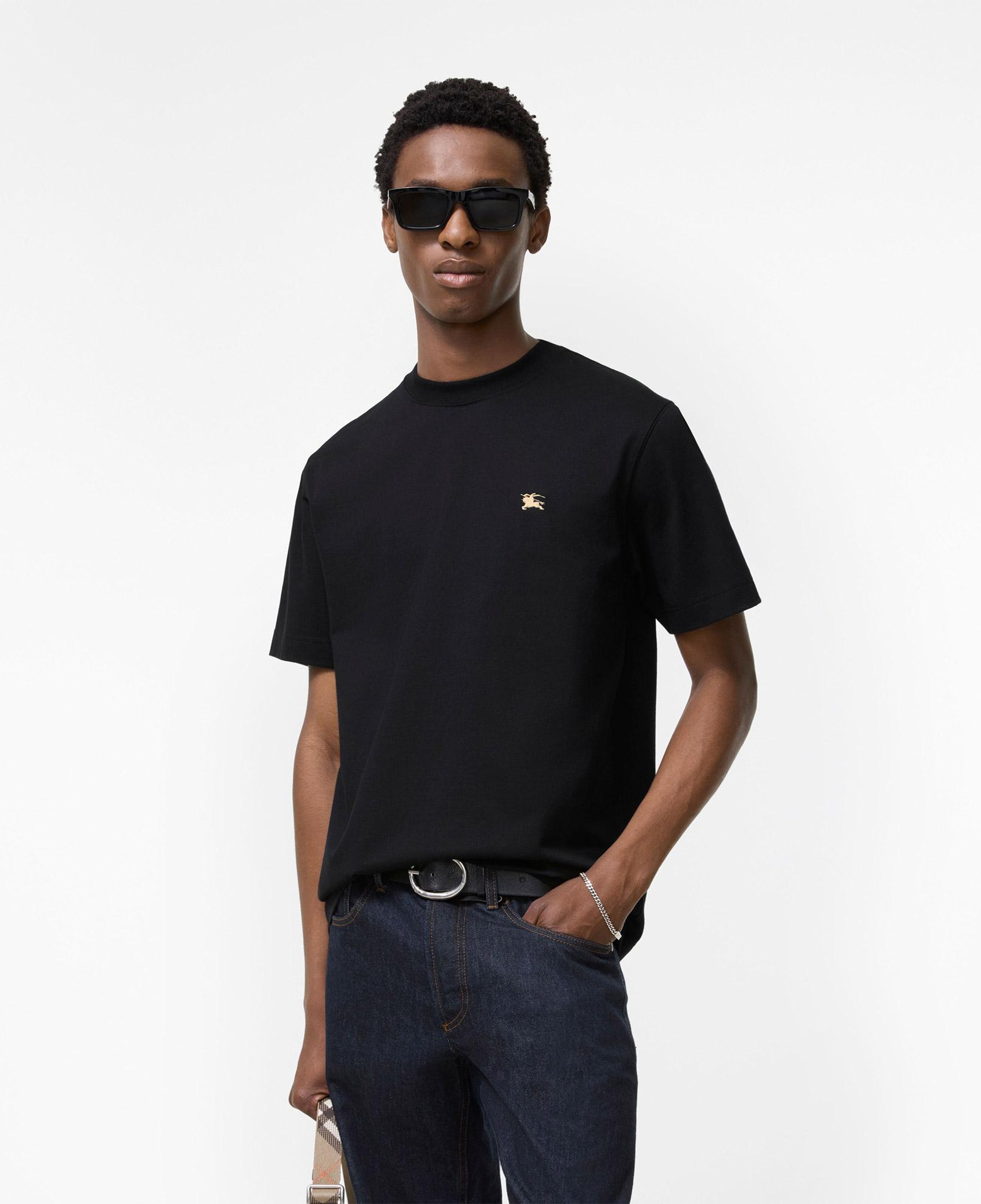Burberry Seth Bnt Erkek Siyah T-Shirt