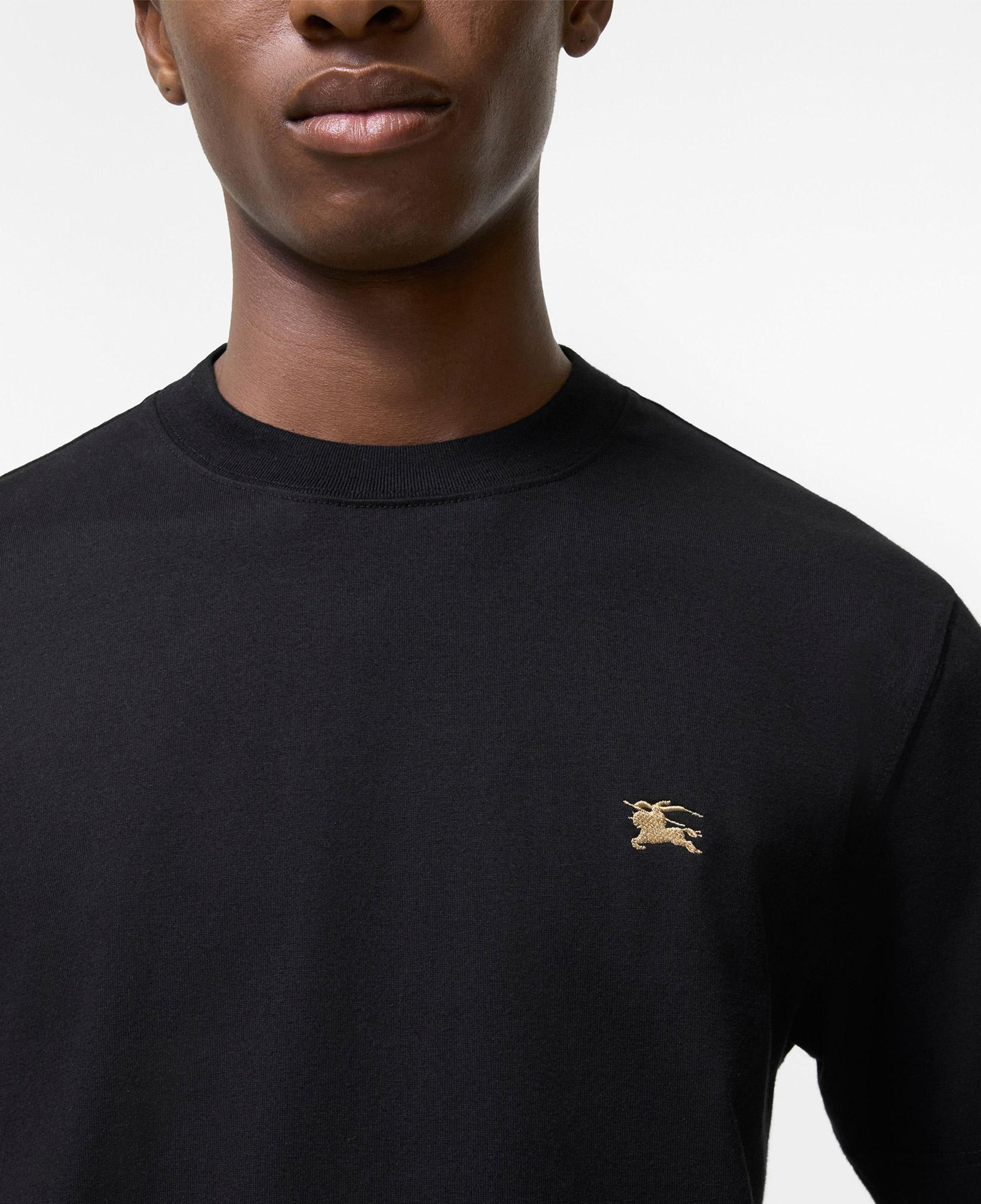 Burberry Seth Bnt Erkek Siyah T-Shirt