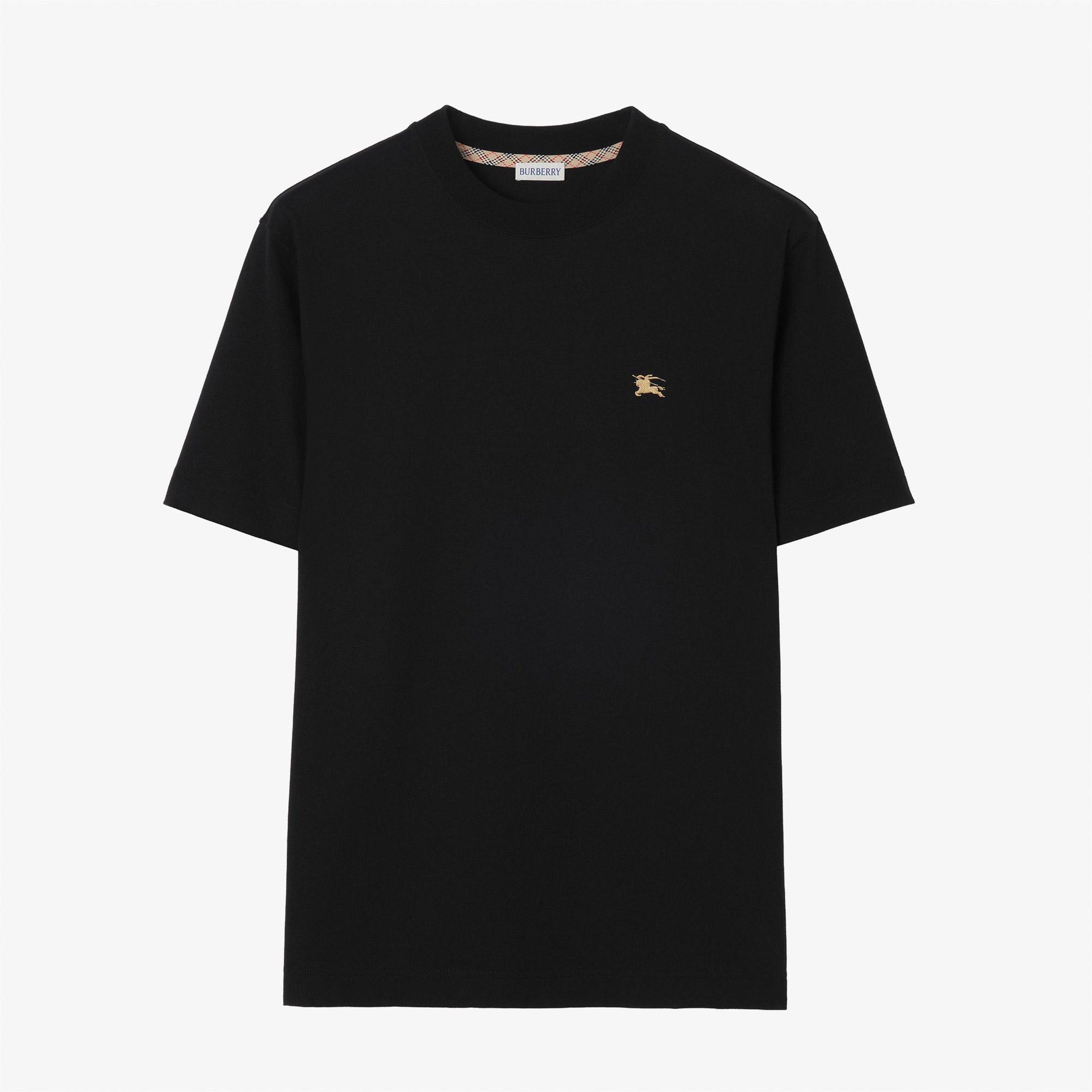 Burberry Seth Bnt Erkek Siyah T-Shirt
