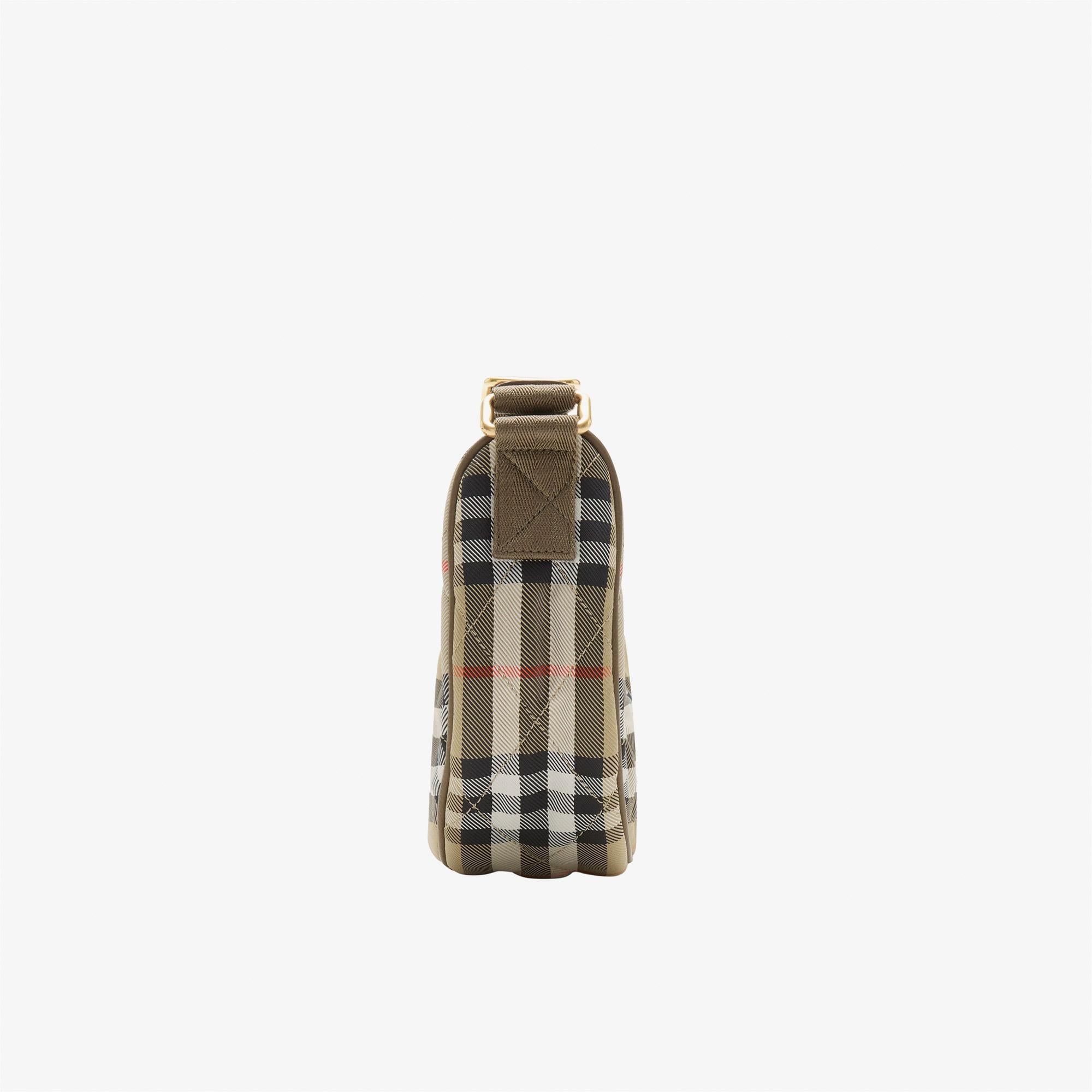 Burberry Horseshoe Crossbody Kadın Bej Omuz Çantası