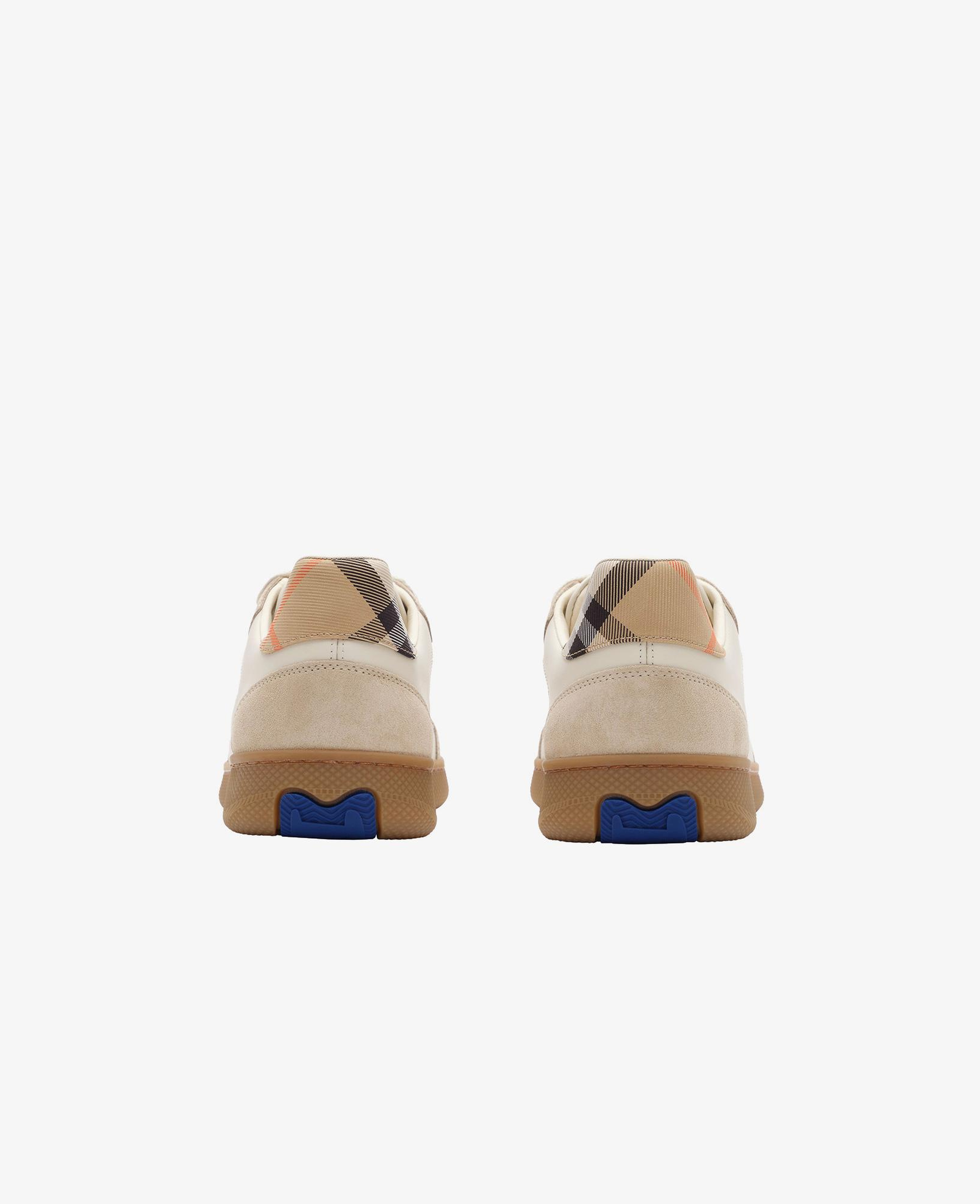 Burberry New Terrace Mix Kadın Krem Sneaker