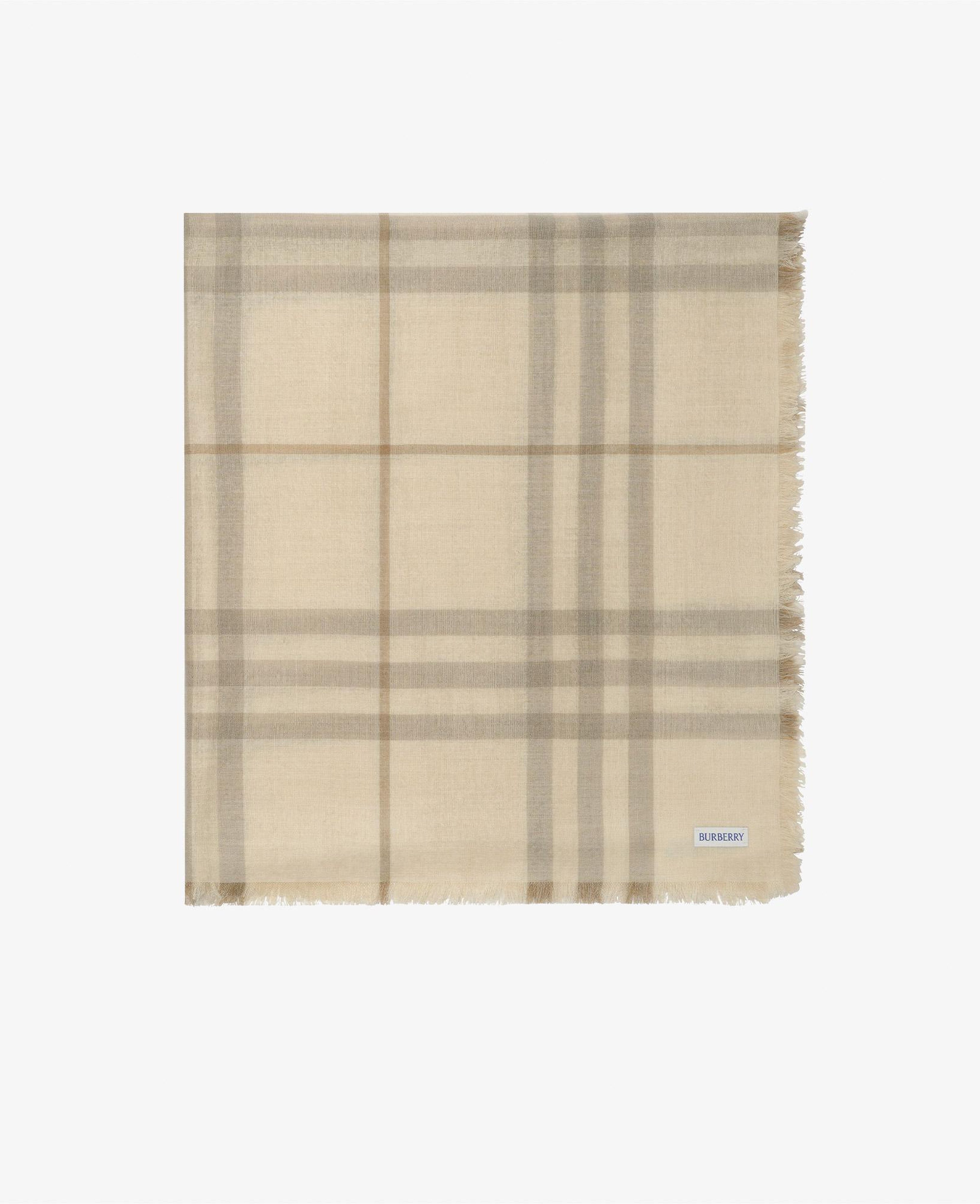 Burberry Med Kadın Krem Atkı