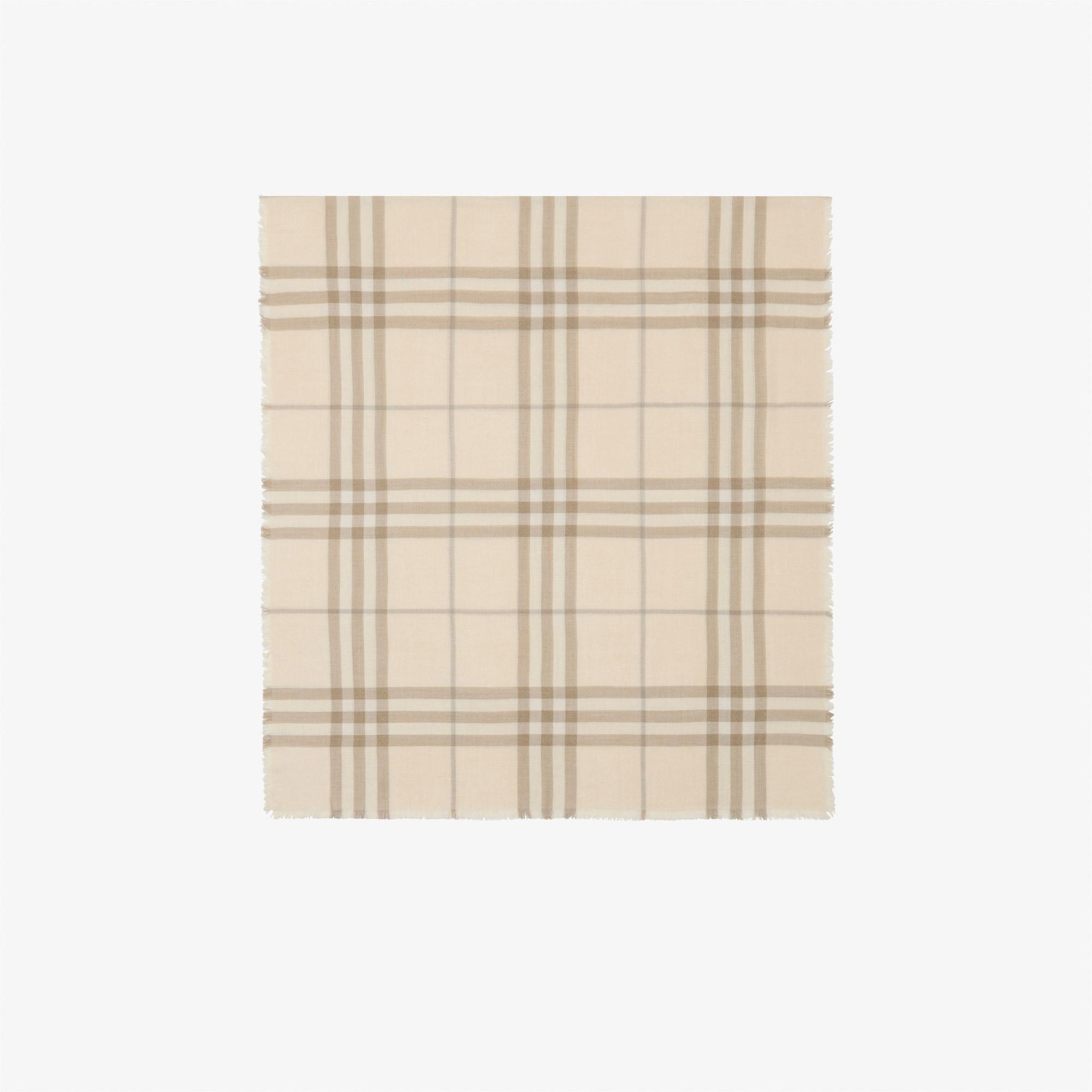 Burberry Med Kadın Krem Atkı