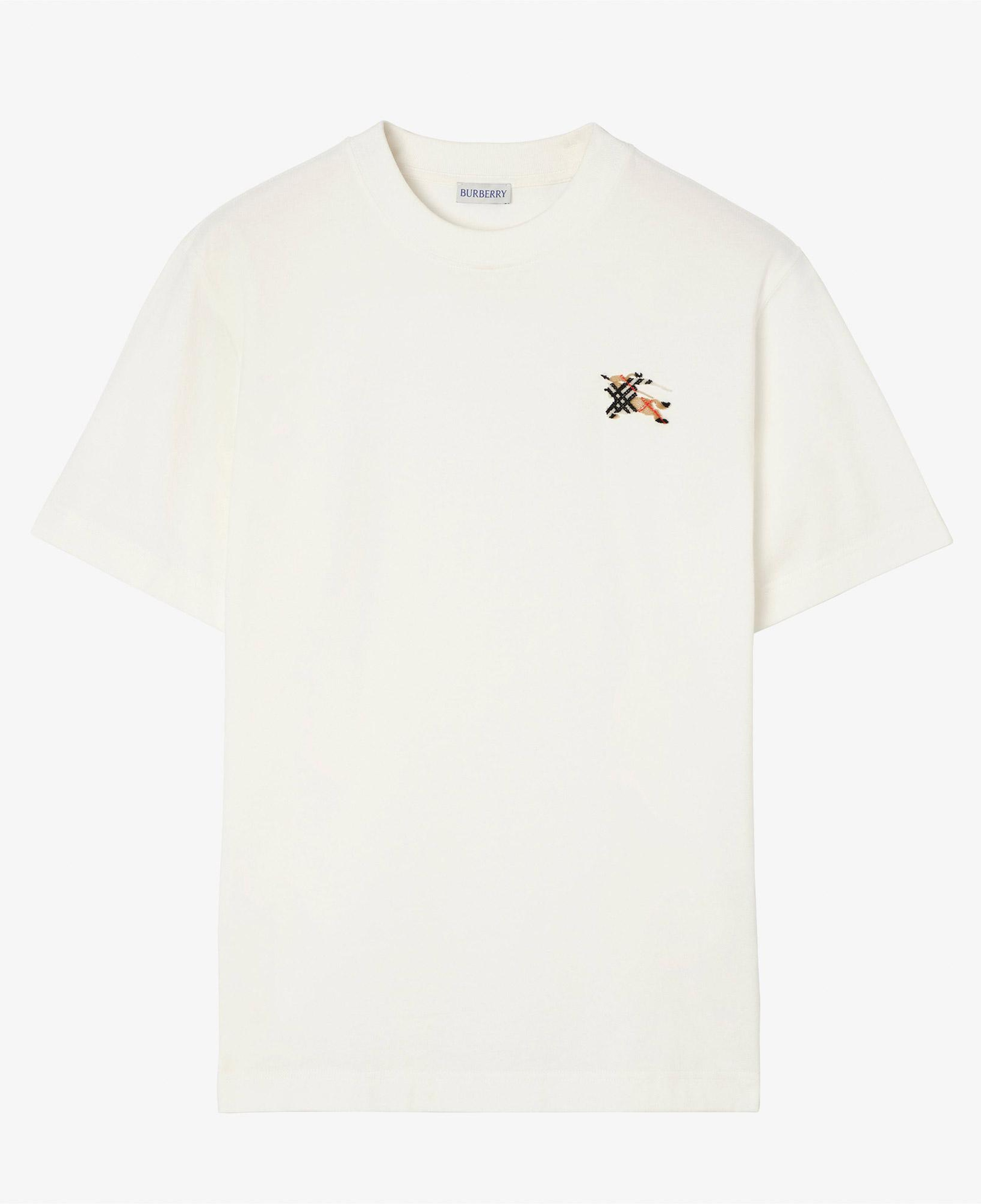 Burberry Seth Tfg Ekd Erkek Beyaz T-Shirt