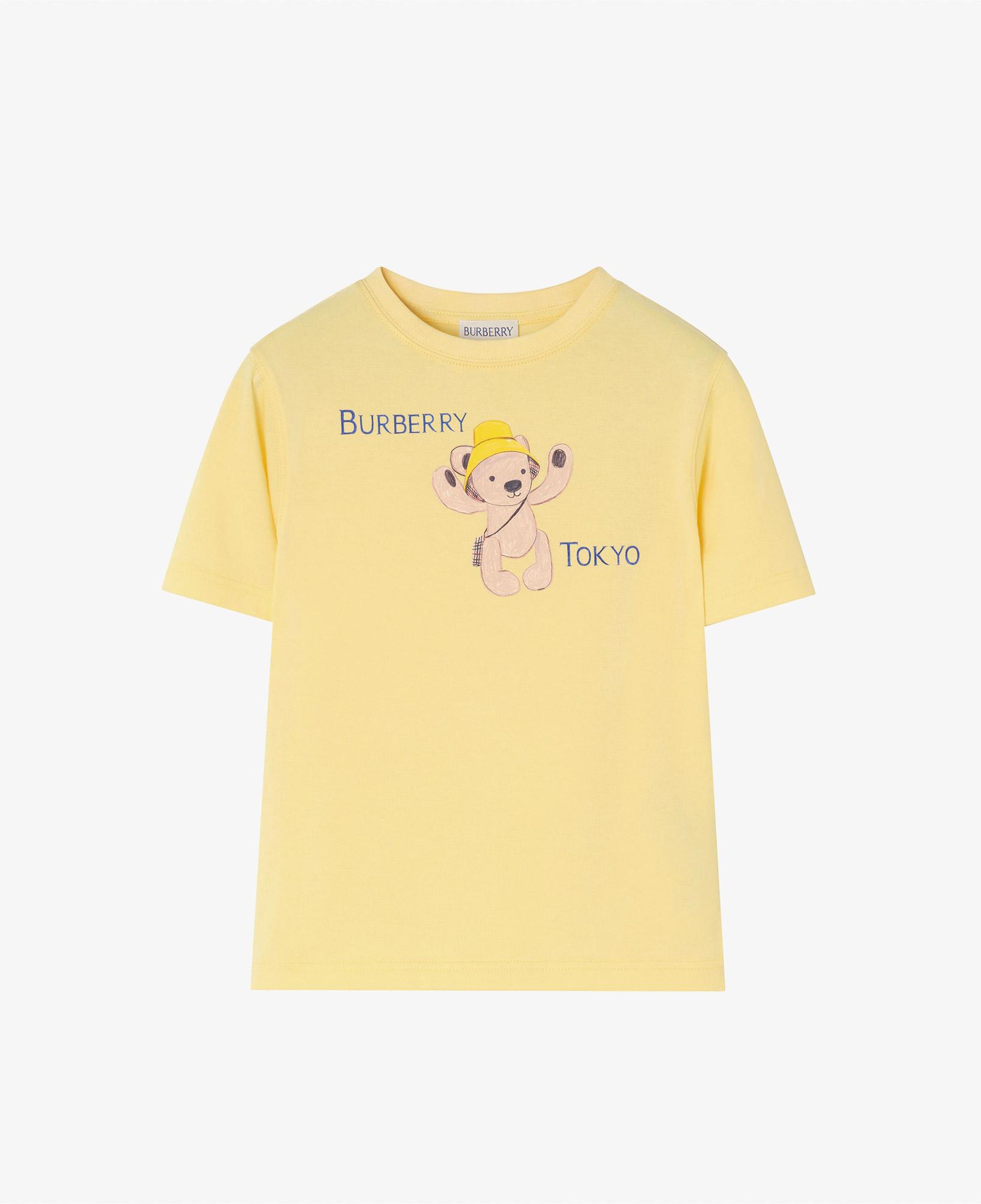 Burberry Cedar Tokyo Çocuk Sarı T-Shirt