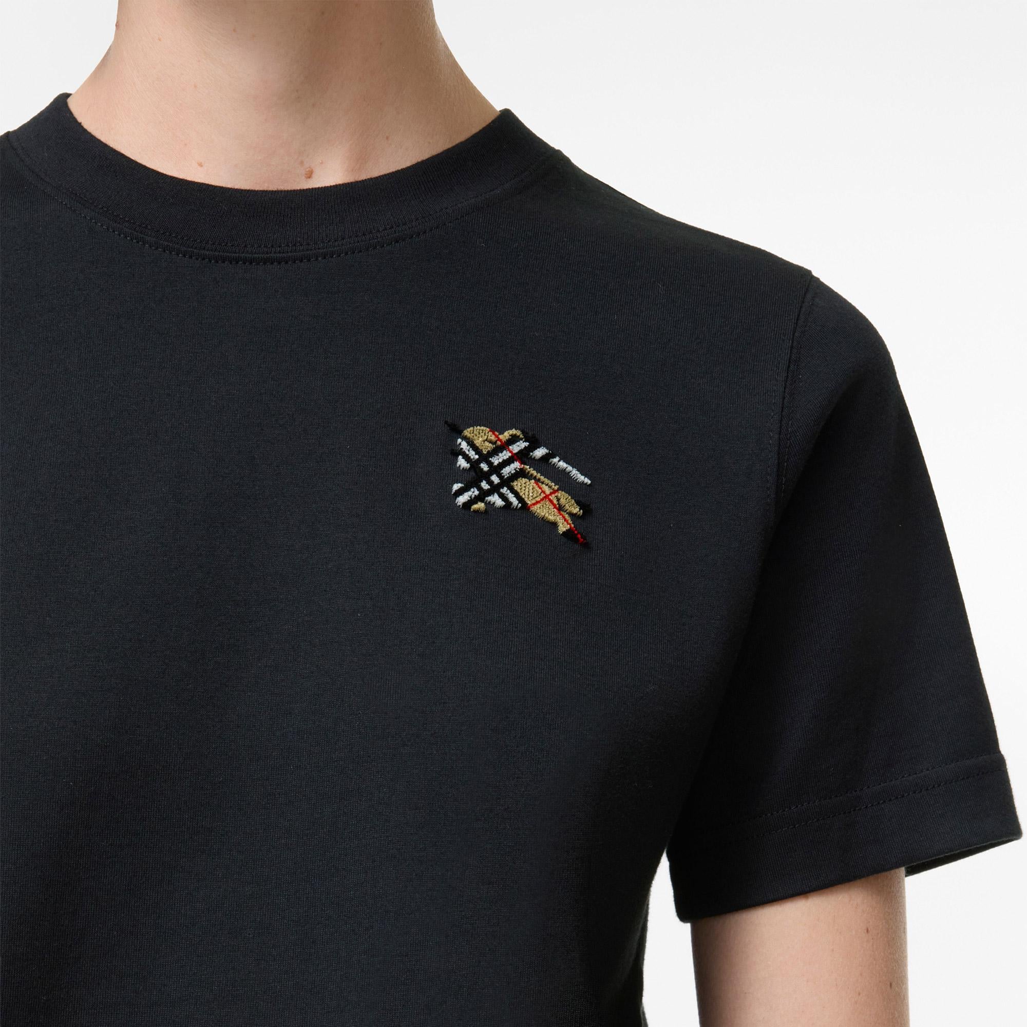 Burberry Frankie Ekd Kadın Siyah T-Shirt