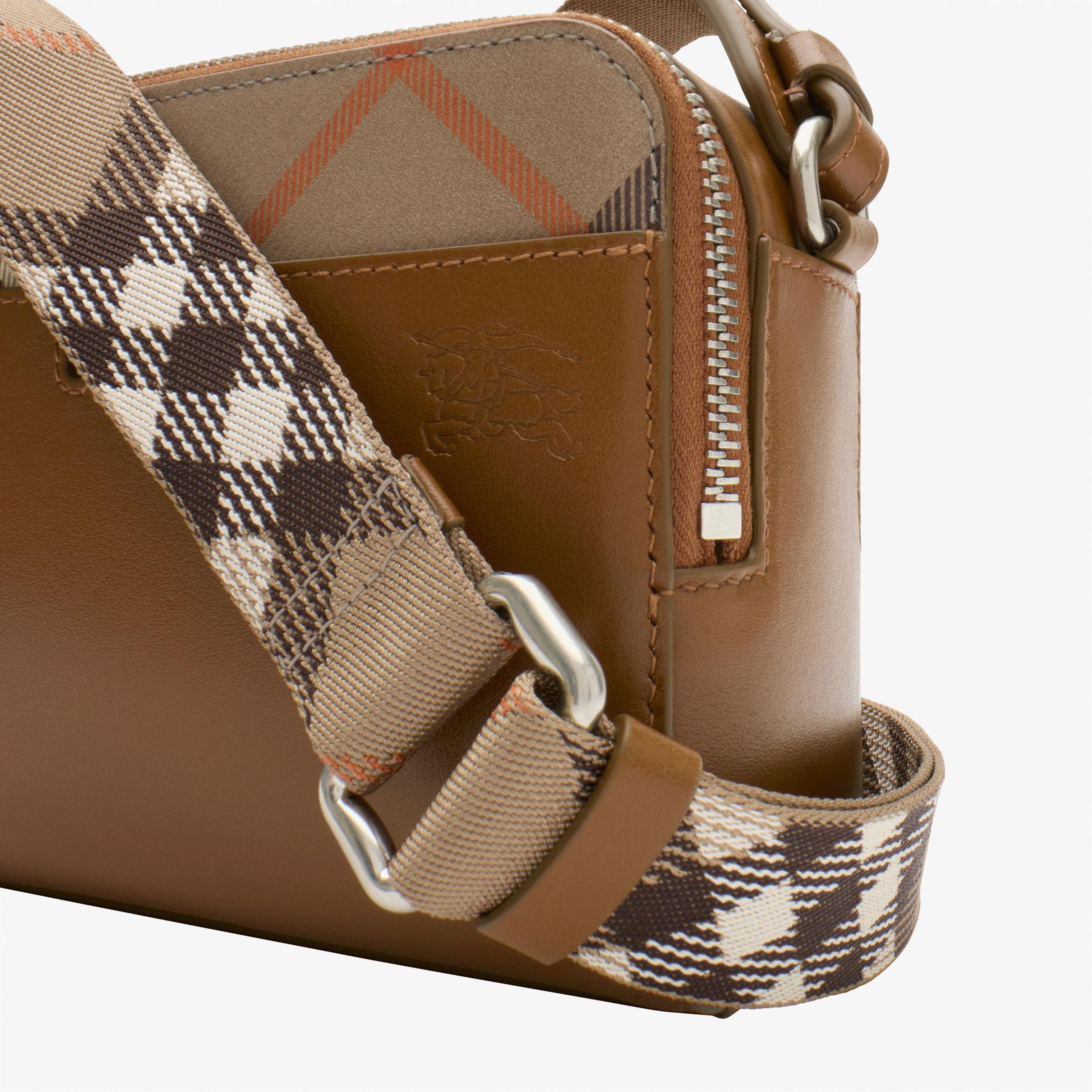 Burberry Mini Crossbody Erkek Kahverengi Çapraz Çanta
