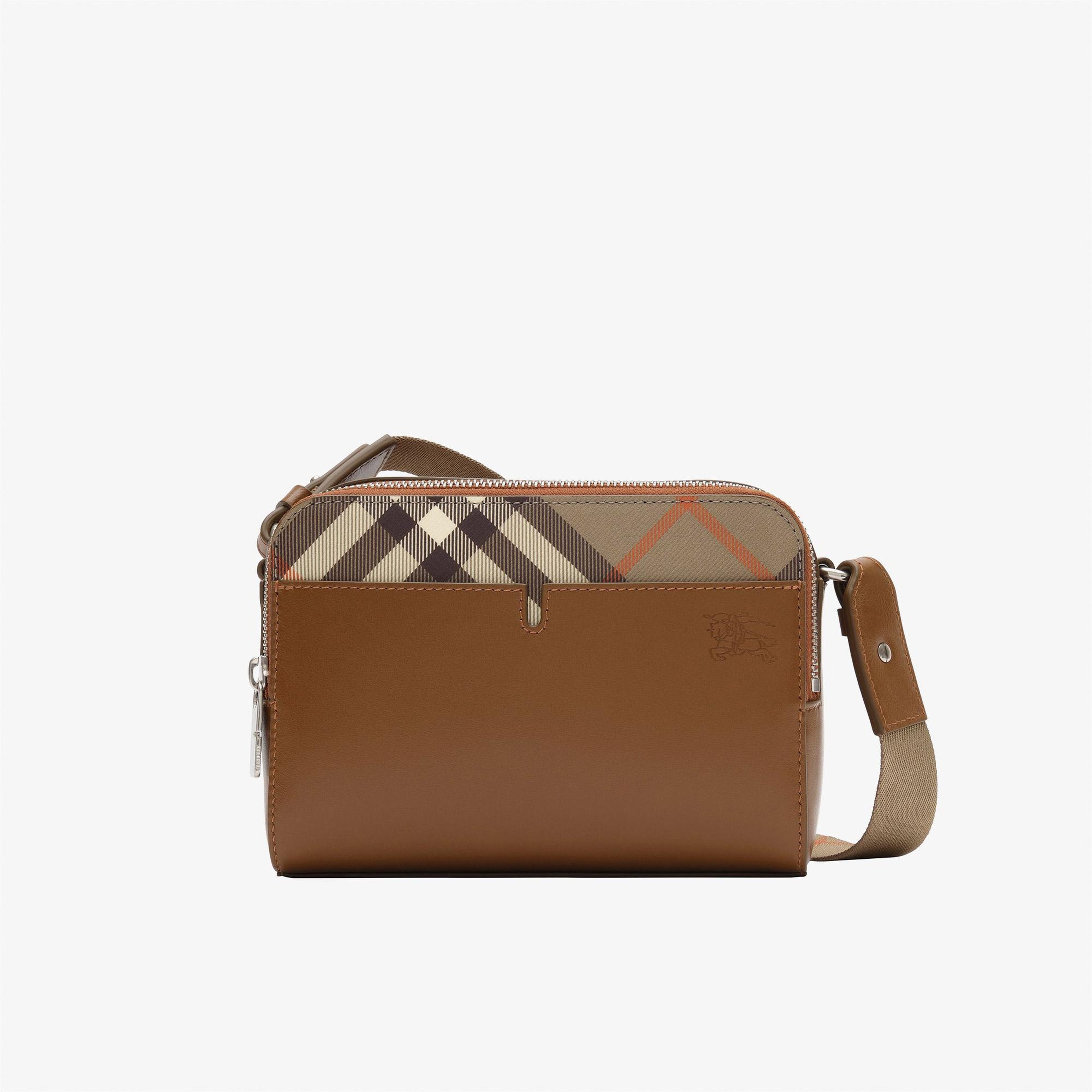 Burberry Mini Crossbody Erkek Kahverengi Çapraz Çanta