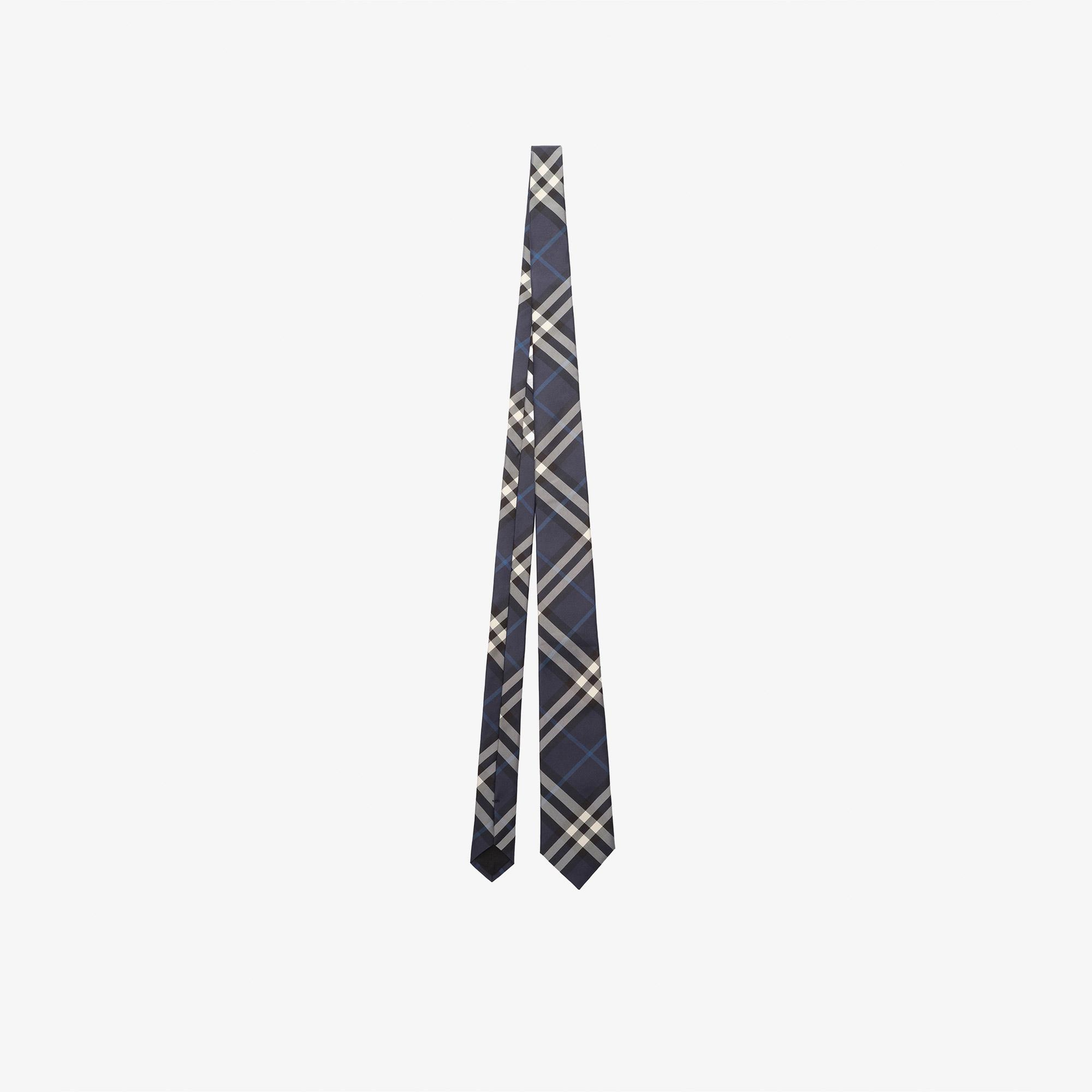 Burberry Manston Erkek Lacivert Kravat