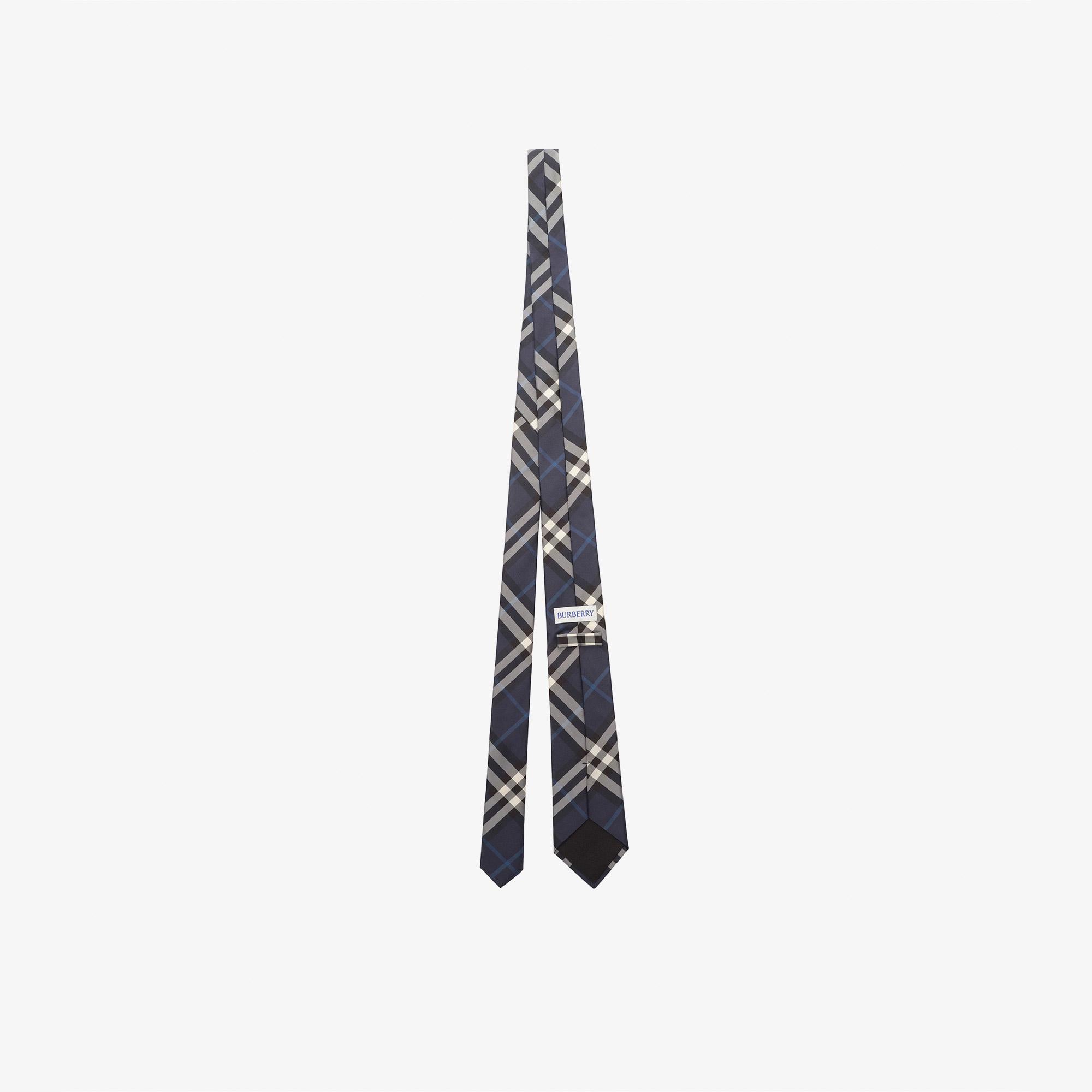 Burberry Manston Erkek Lacivert Kravat