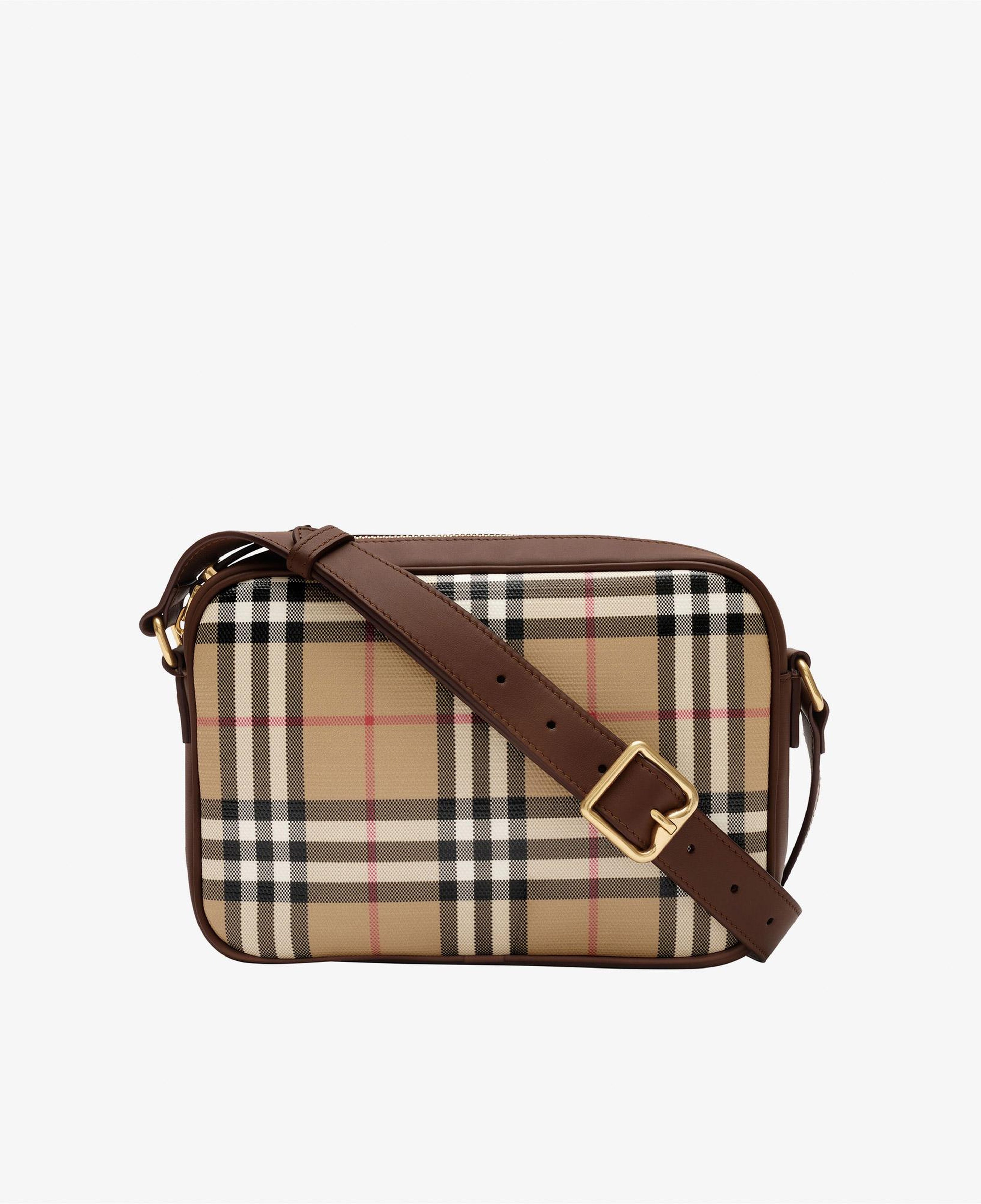 Burberry Pocket Crossbody Bin Erkek Bej Omuz Çantası