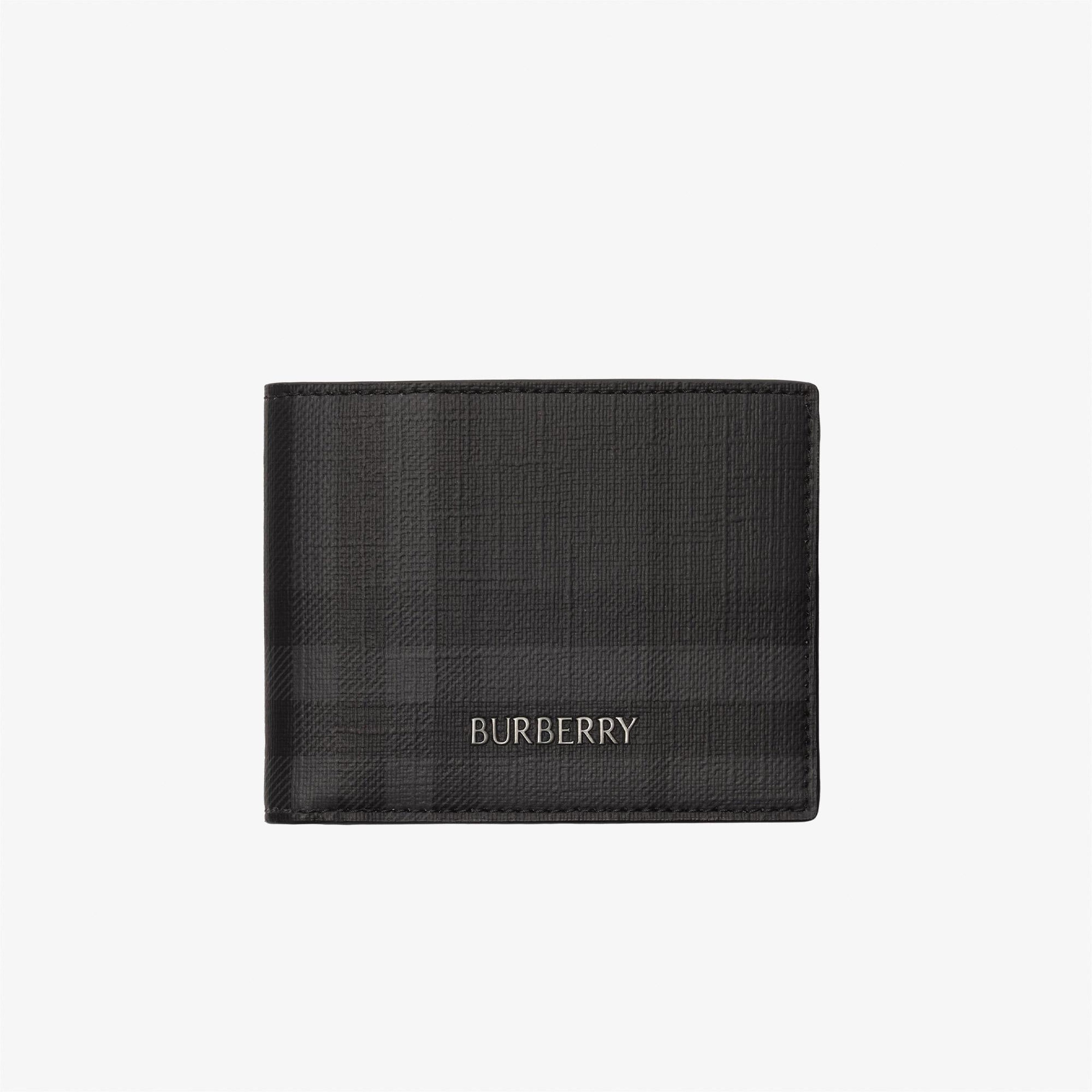 Burberry Hipfold Bin Erkek Antrasit Cüzdan