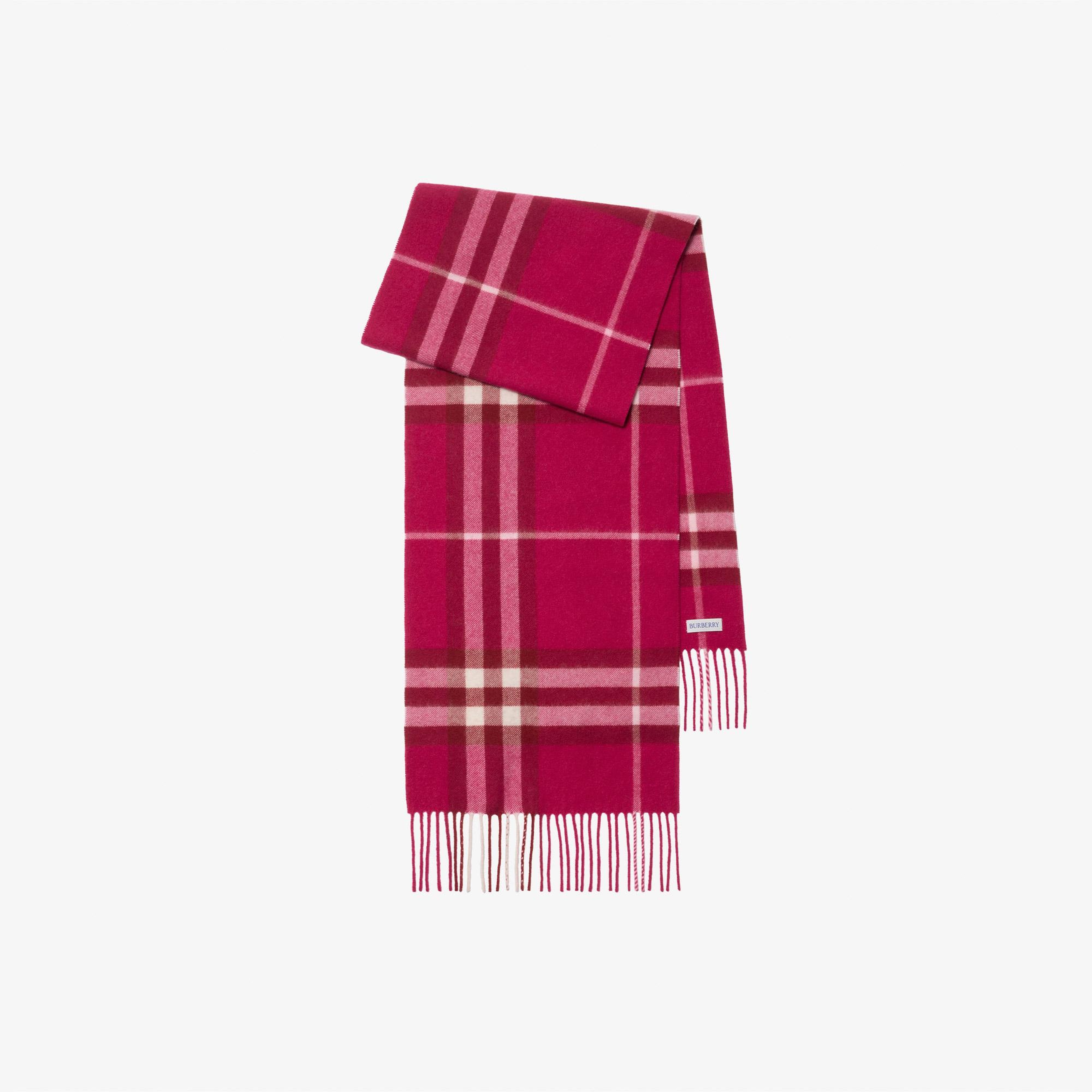 Burberry Giant Check Kadın Pembe Atkı