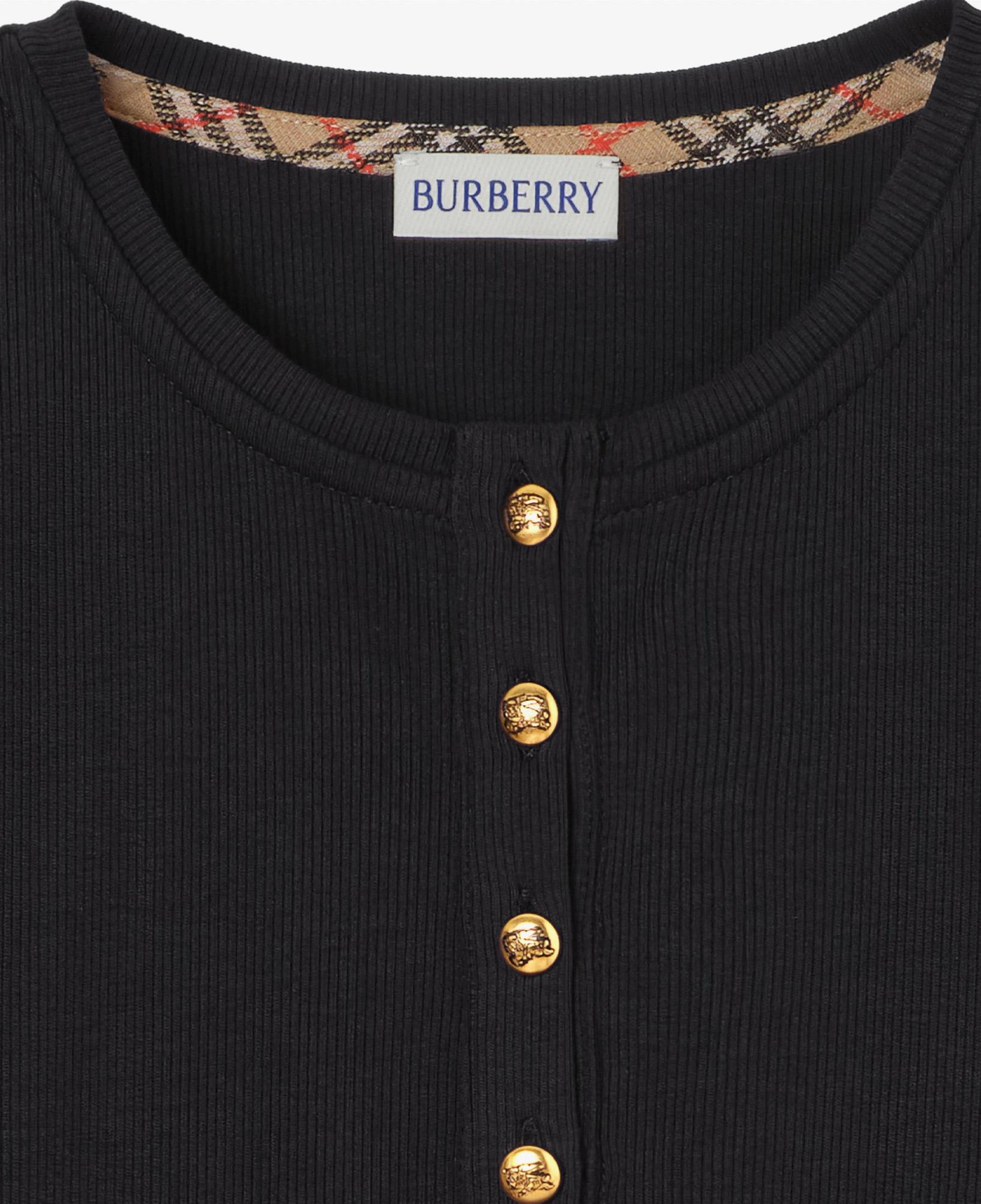 Burberry Taisie Kadın Siyah T-Shirt