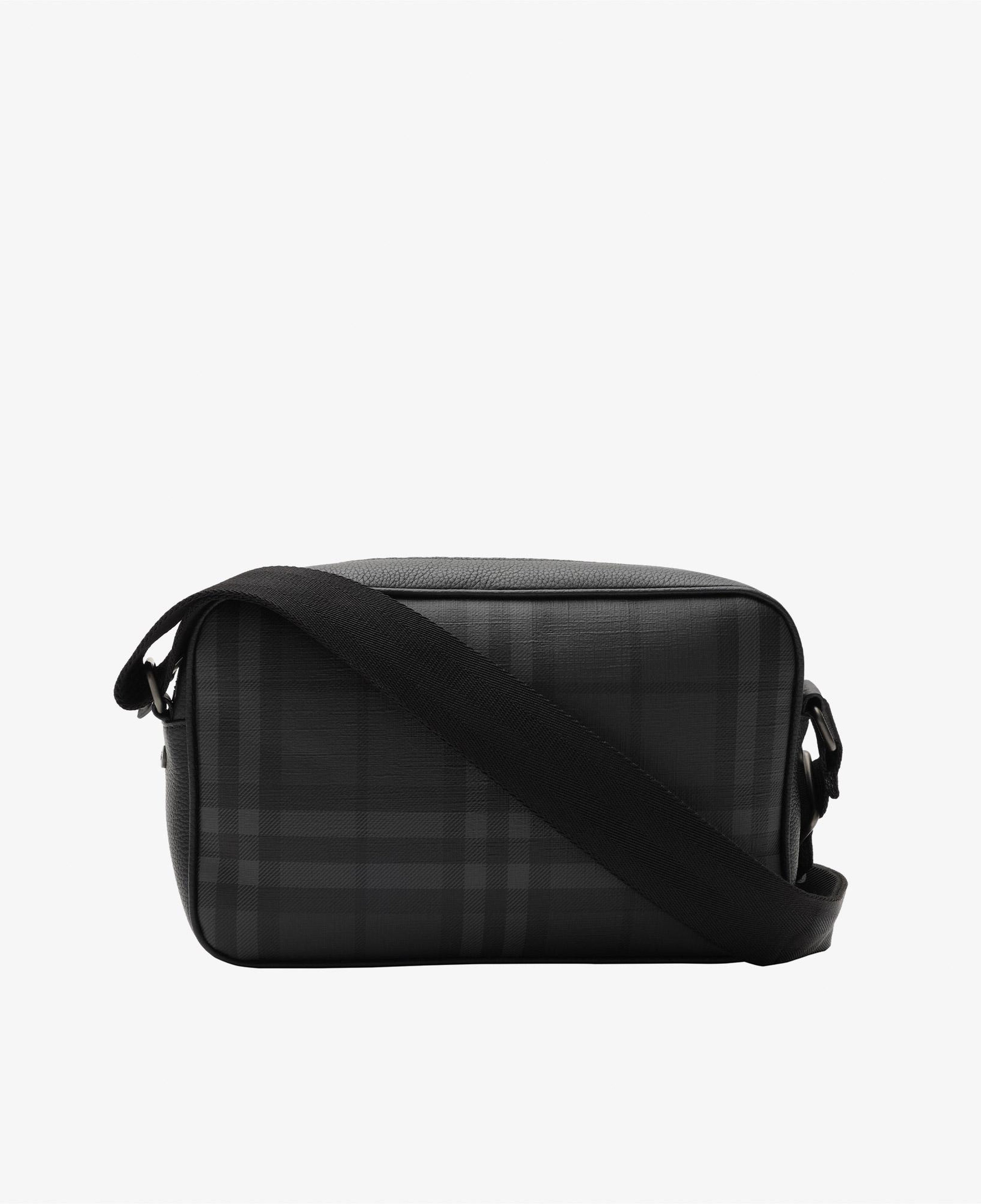 Burberry Flat Crossbody Bin Erkek Antrasit Omuz Çantası