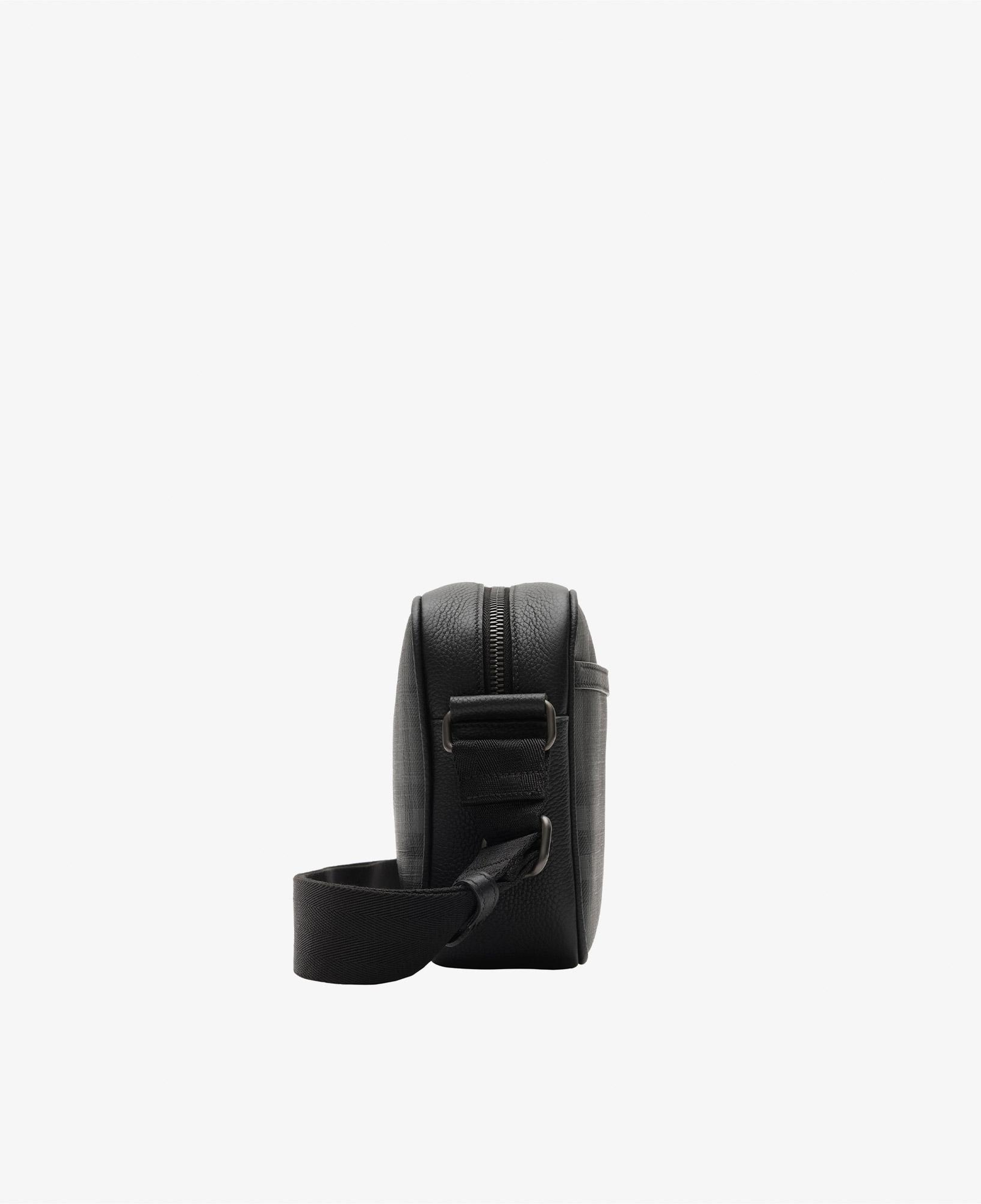 Burberry Flat Crossbody Bin Erkek Antrasit Omuz Çantası